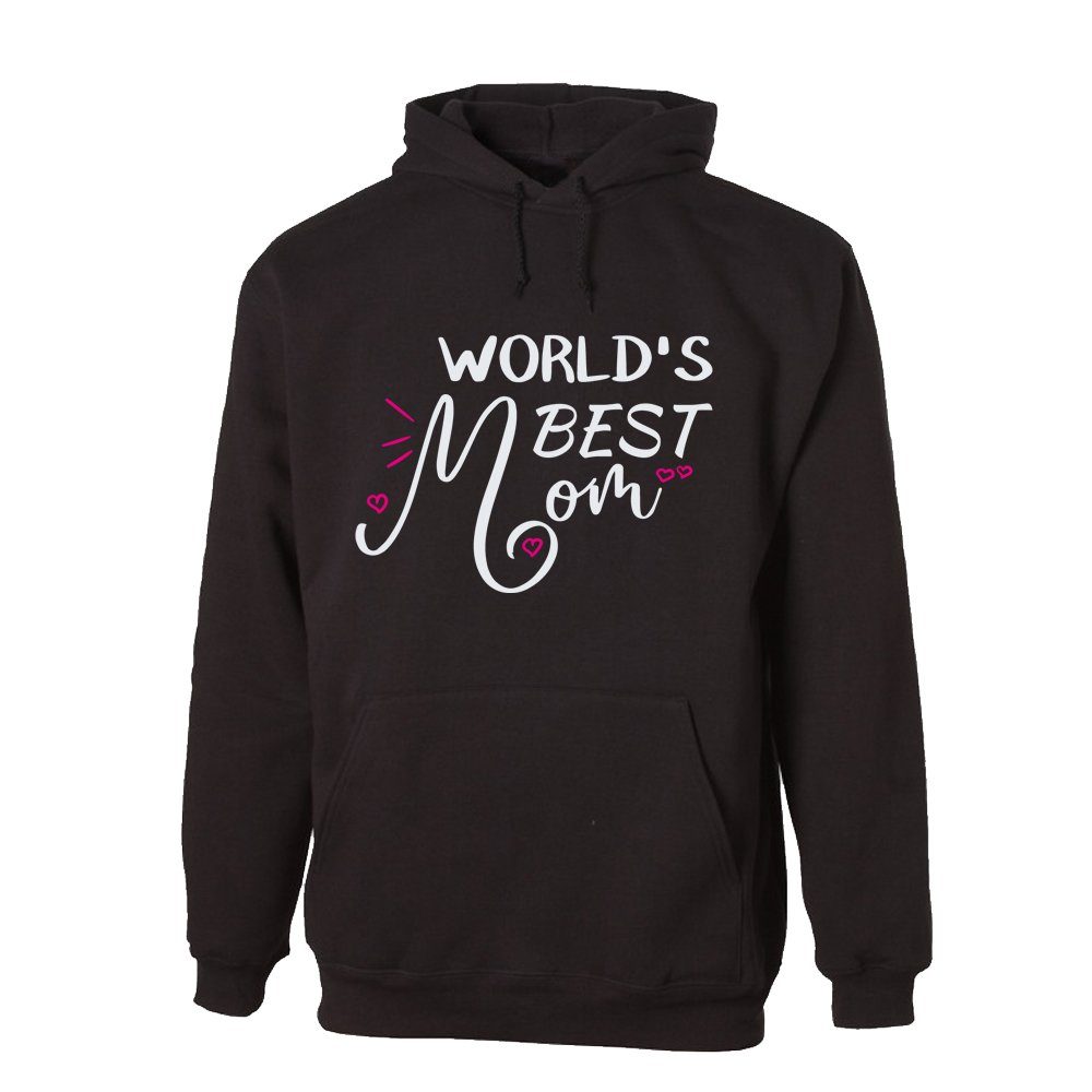 G-graphics Hoodie World´s best Mom mit trendigem Frontprint mit Spruch / Sprüche zum Muttertag