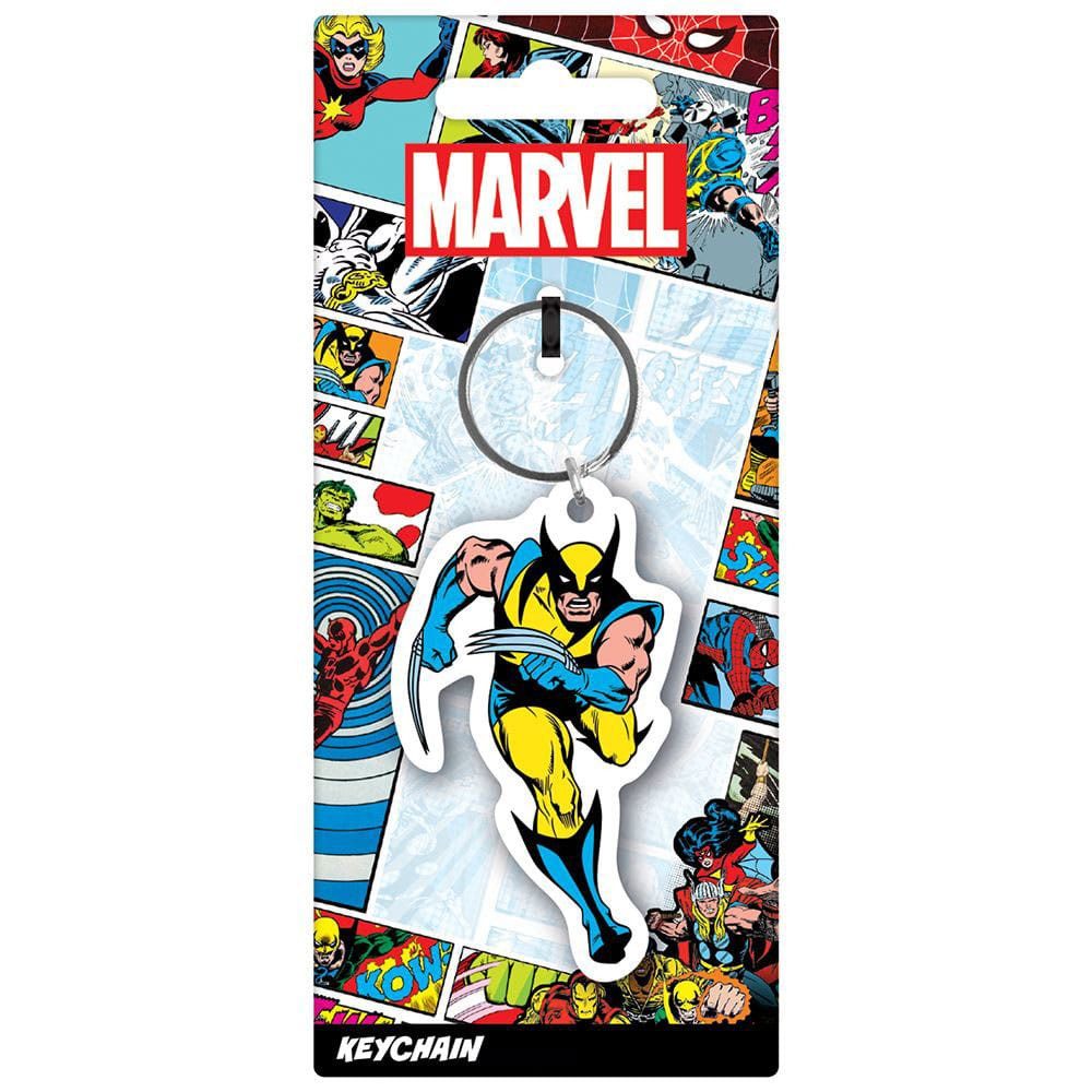 Pyramid International Schlüsselanhänger Marvel Comics Gummi-Schlüsselanhänger Wolverine