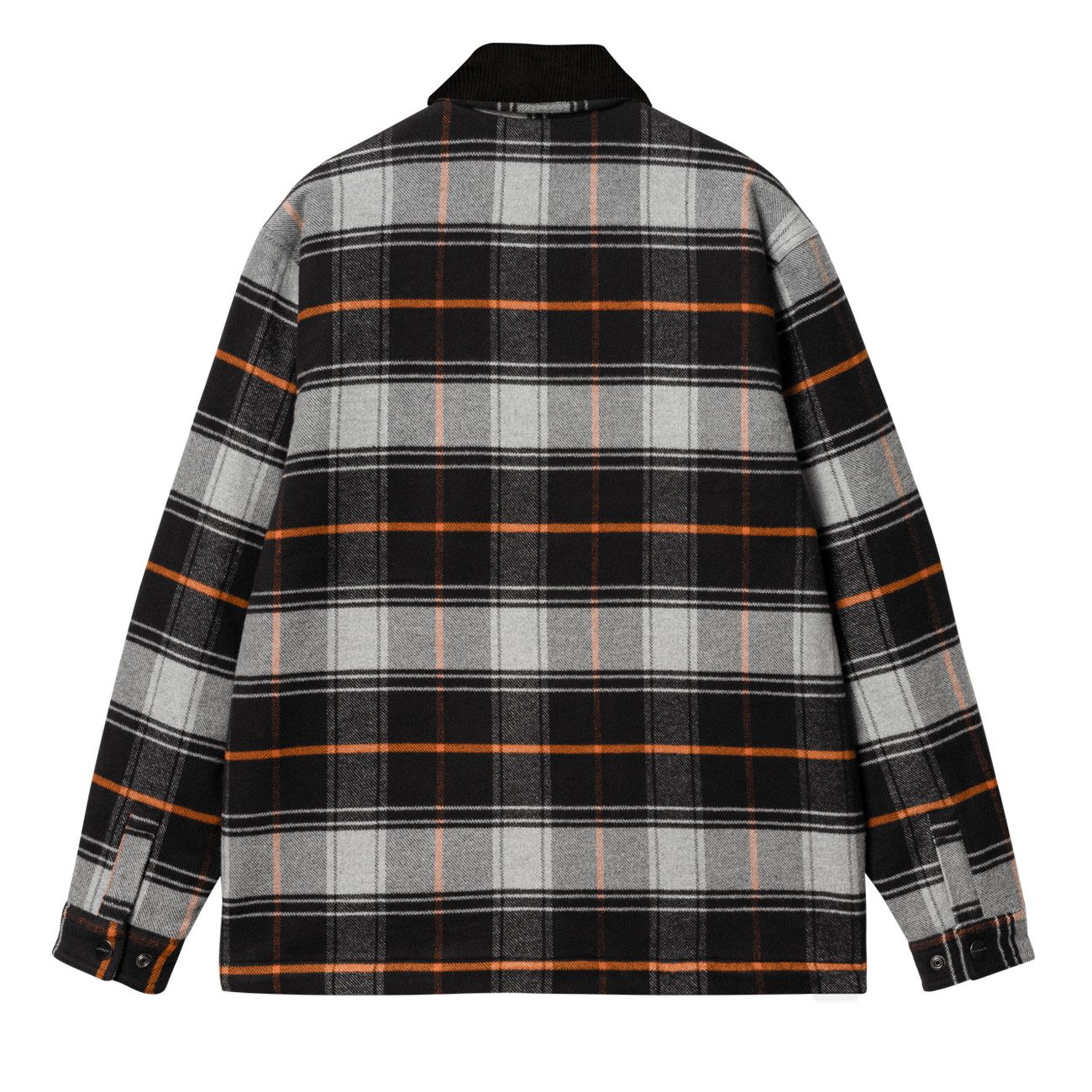 Carhartt WIP Hemdjacke Carhartt WIP Baris Shirt Jac Baris Check Grey Heather