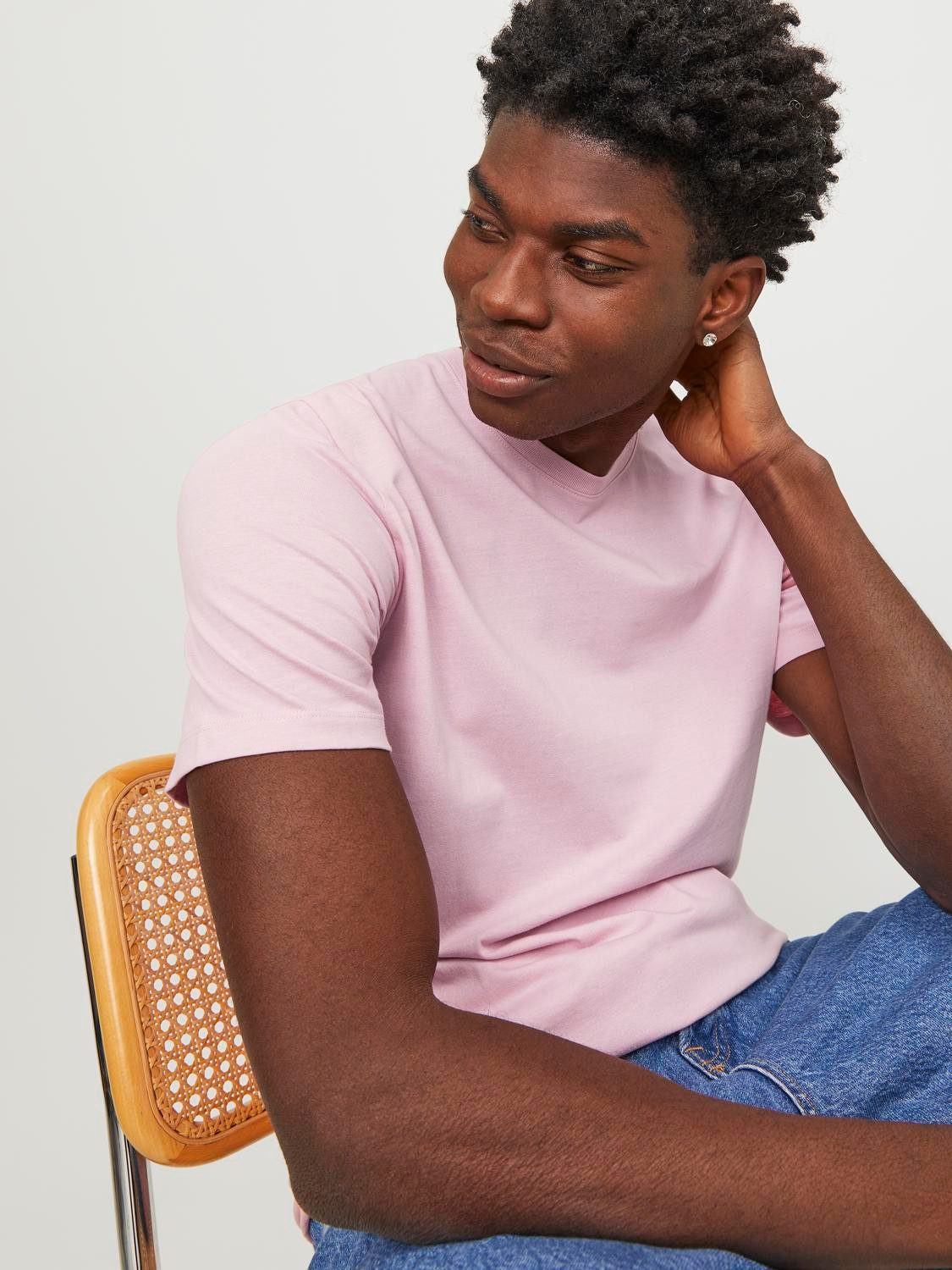 Jack & Jones Rundhalsshirt JJEORGANIC BASIC günstig online kaufen