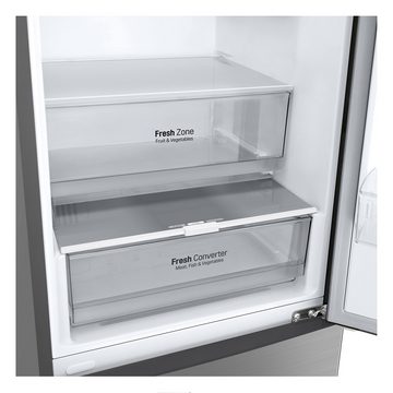 LG Kühl-/Gefrierkombination Serie 5 GBP52PZNCN1, 203 cm hoch, 59.5 cm breit, Total No Frost, Multi-Airflow Umluftkühlung, Express Cooling