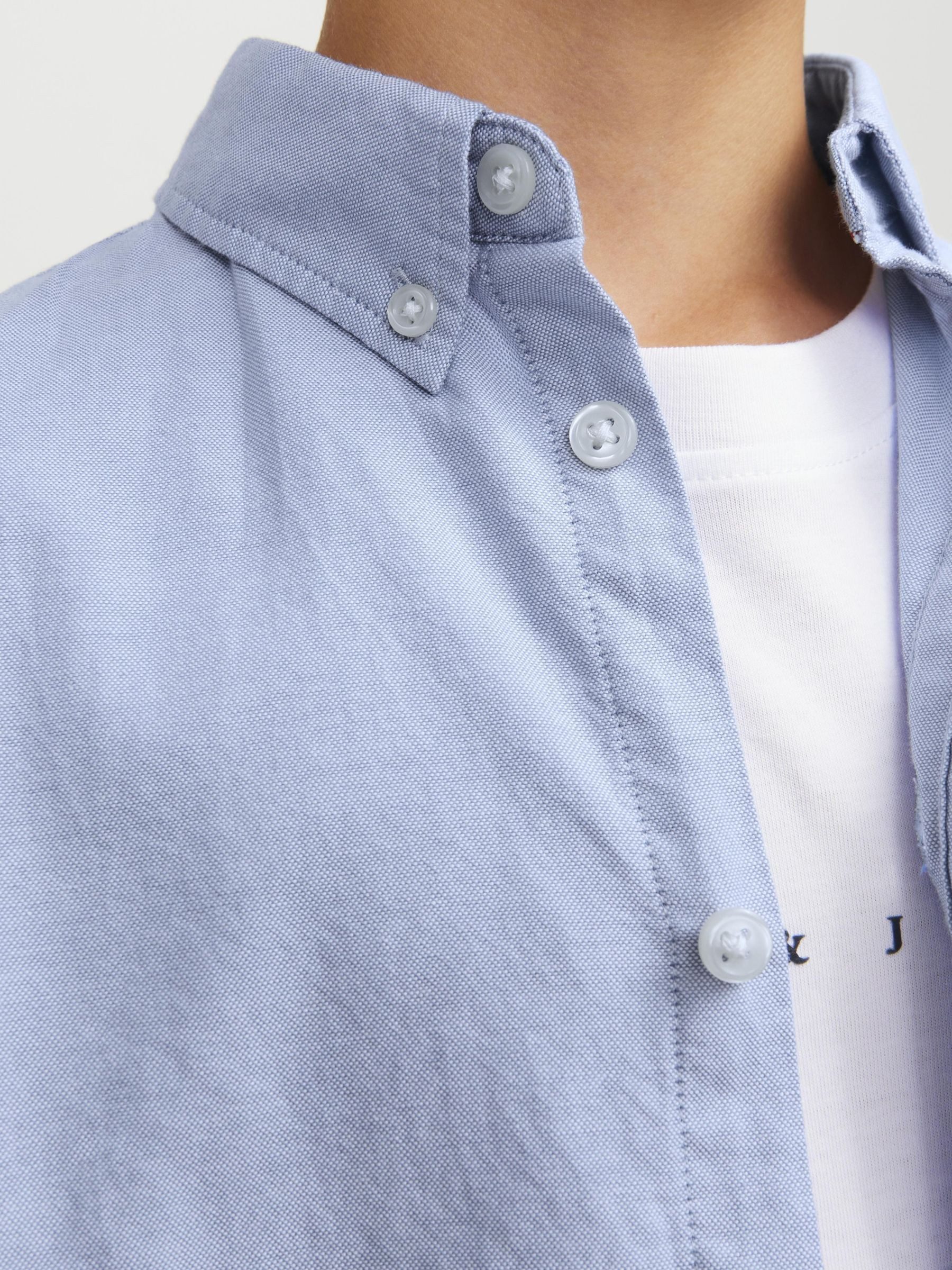 Jack & Jones Junior Langarmhemd JJEOXFORD SHIRT L/S NOOS JNR