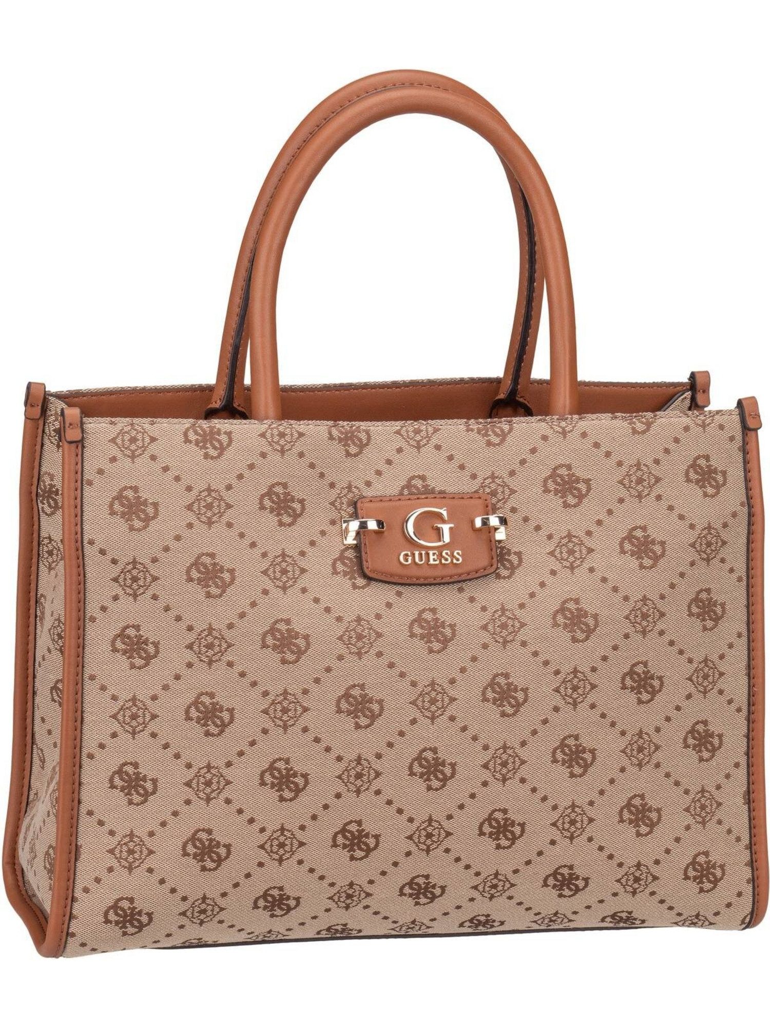 Guess Handtasche Neda 2 Comp TO Logo, Henkeltasche günstig online kaufen