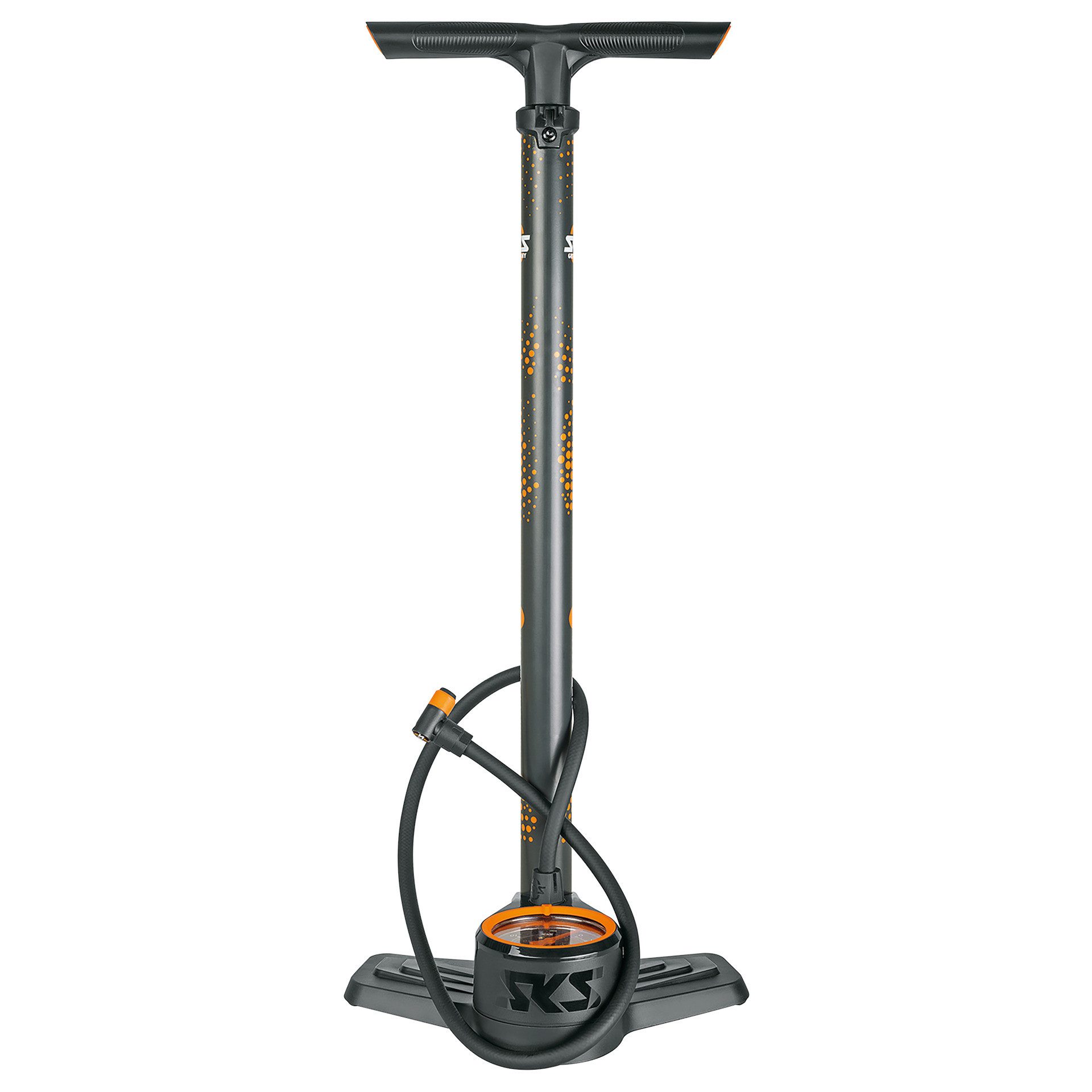 SKS Fahrradpumpe, Standpumpe Airkompressor CLIK TEC 10.0