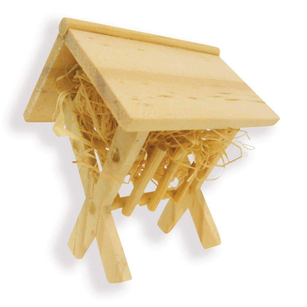 RIFFELMACHER & WEINBERGER Krippen-Zubehör Futterkrippe 78394 - 6,5cm, Weihnachtskrippe (1 St)
