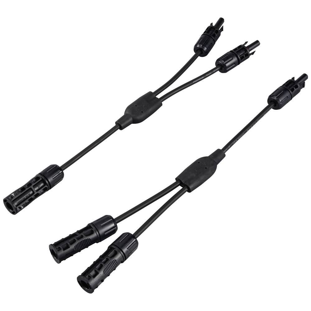 Sygonix Solaradapter Y-Verbinder (2 zu 1) 4mm² mit Solarstecker SY-6408046 Verlängerungskabel