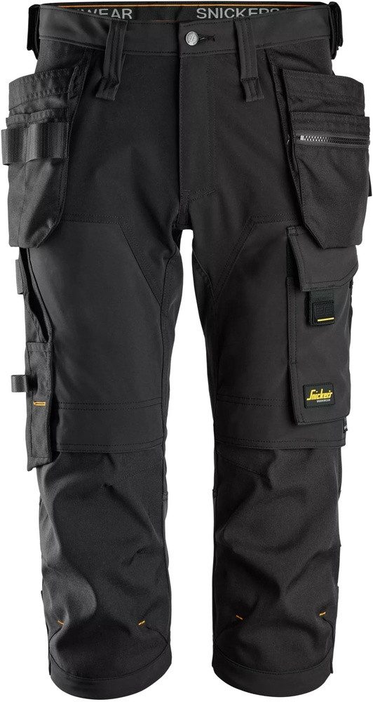 Snickers Workwear Arbeitshose 6178, 4-Wege Stretch Piratenhose mit Holstert.