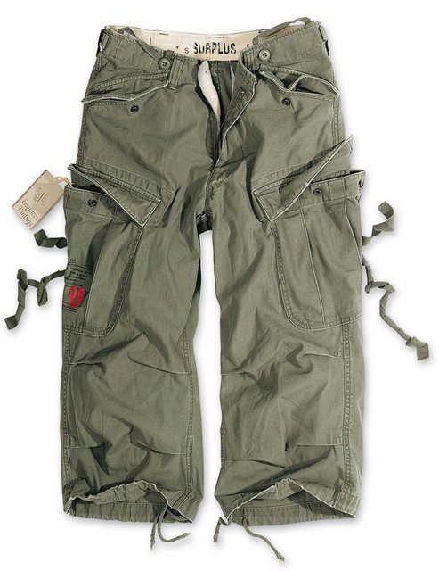 Surplus Raw Vintage Cargoshorts ENGINEER VINTAGE 3/4 Cargohose woodland günstig online kaufen