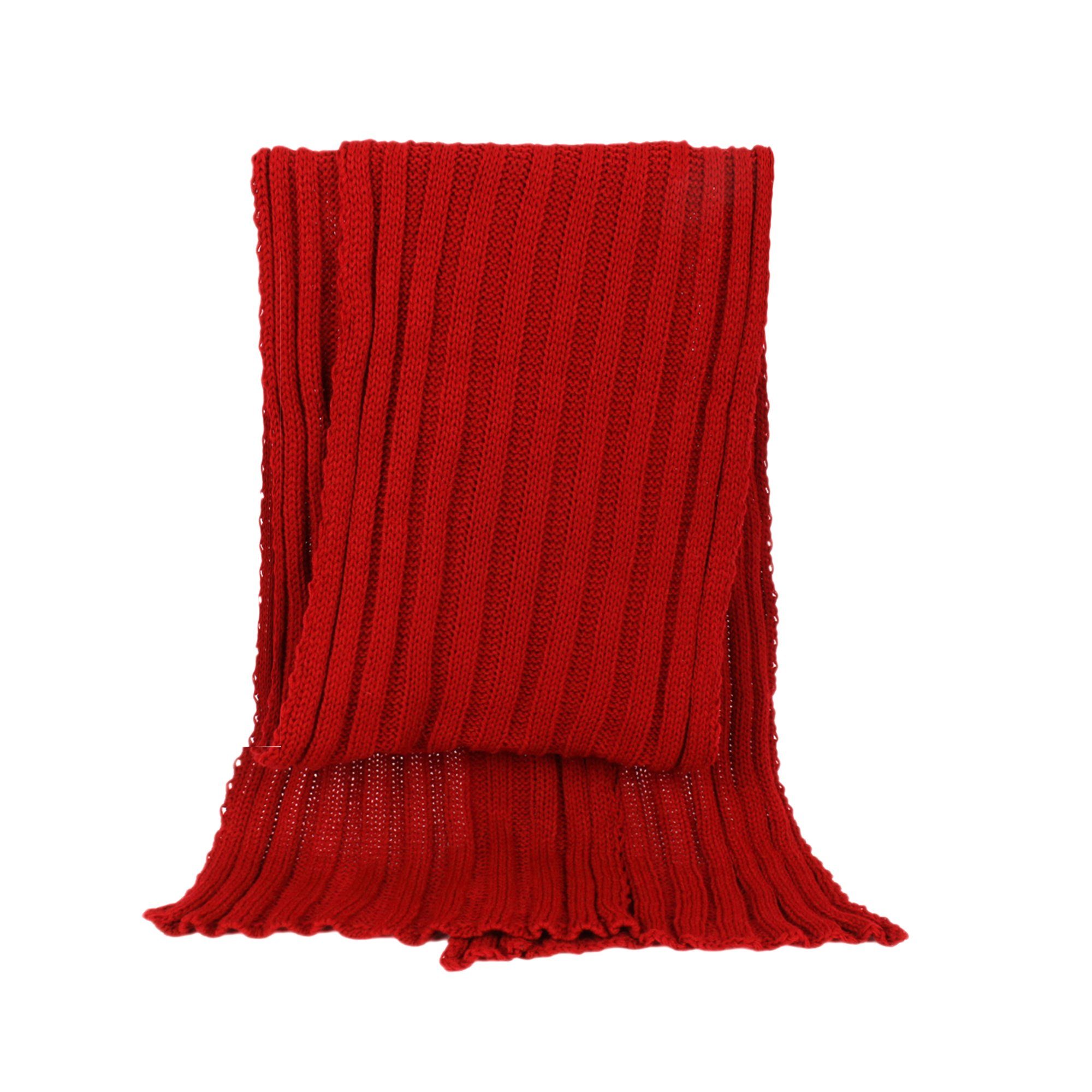 ZEBRO Strickschal Basic-Ripp 3/3, mit hohem Wollanteil