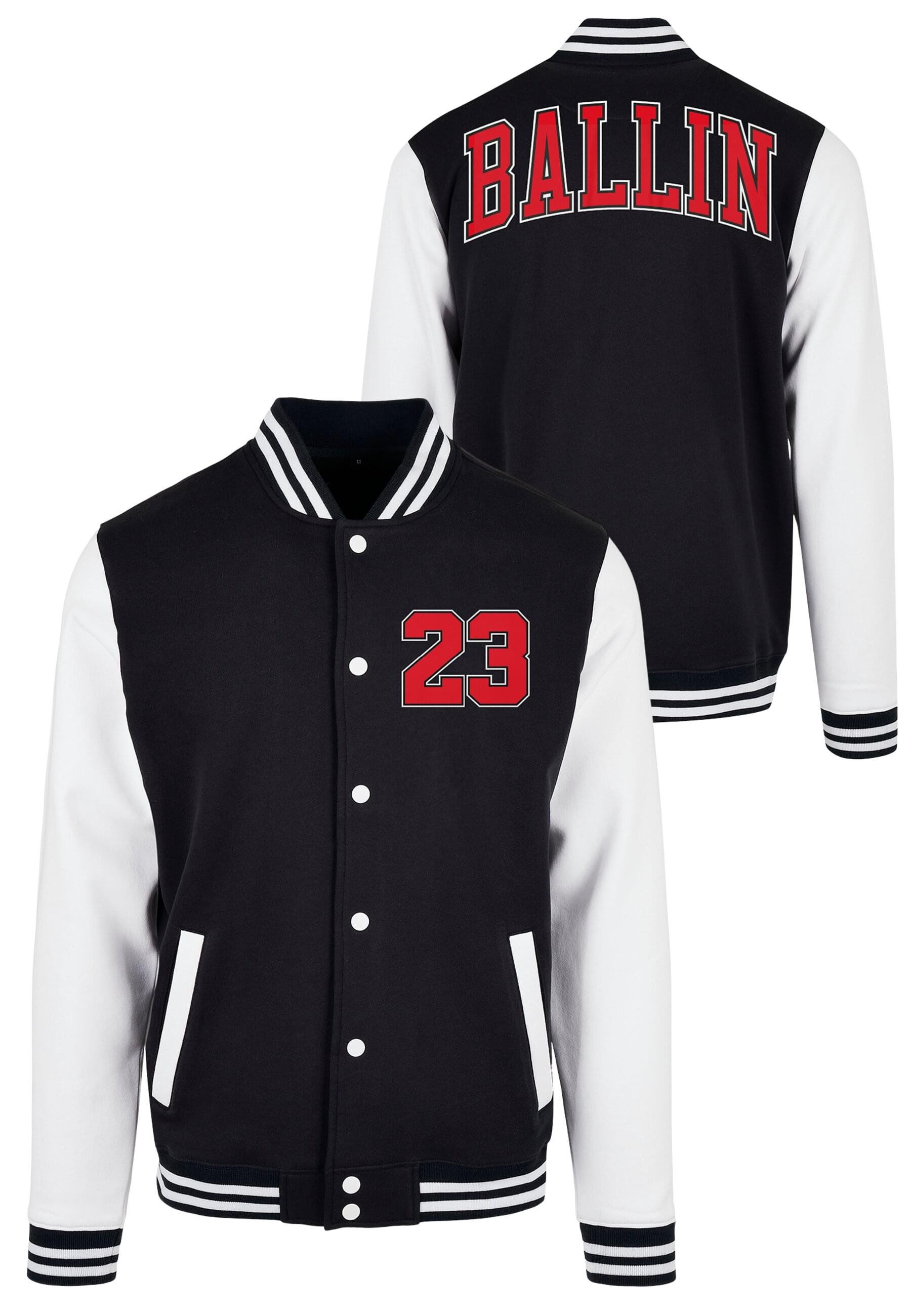 MisterTee Collegejacke MisterTee Herren Ballin 23 günstig online kaufen