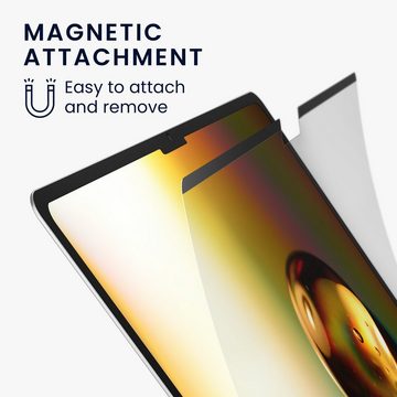 kwmobile Schutzfolie Schutzfolie matt für Apple Macbook Air 15 2023 M2 (A2941), (1-St), Folie magnetisch entspiegelt - Anti-Blaulicht Displayschutz
