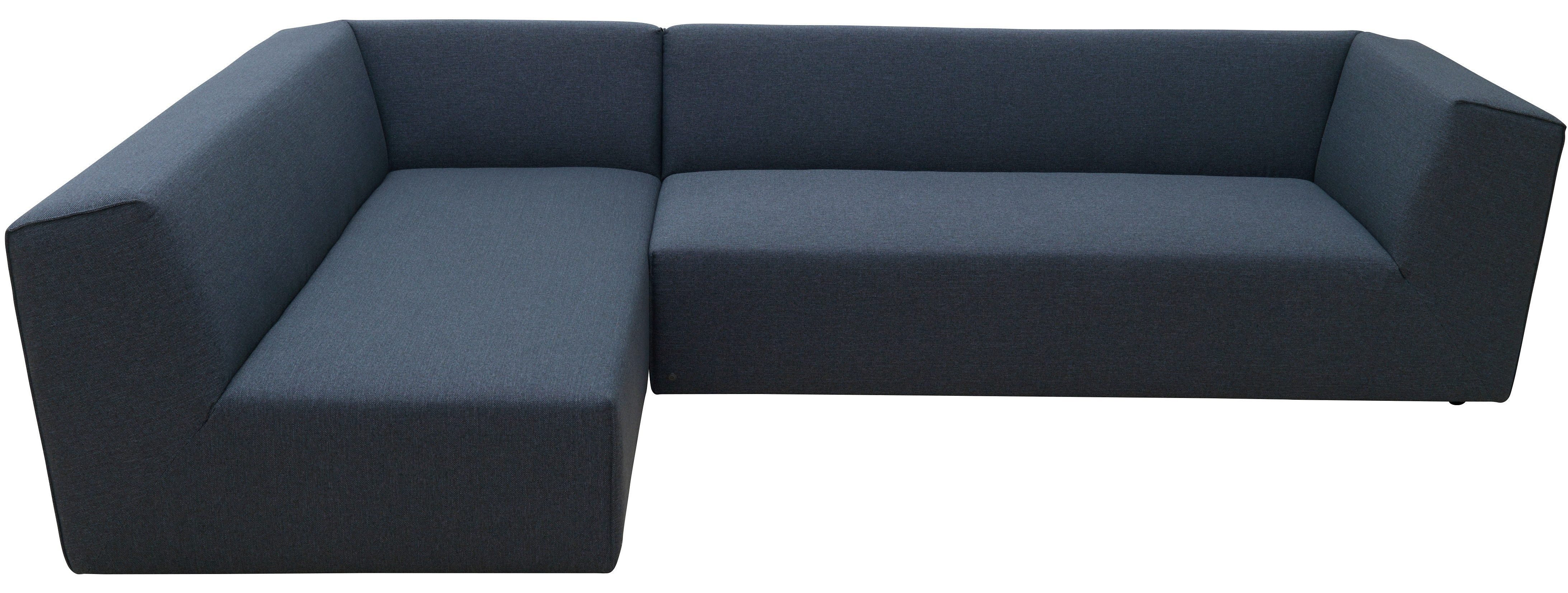 anthracite HOME Set, Sofa-Eckelementen, TOM ELEMENTS, links 2 TBO 9 Ecksofa mane aus TAILOR