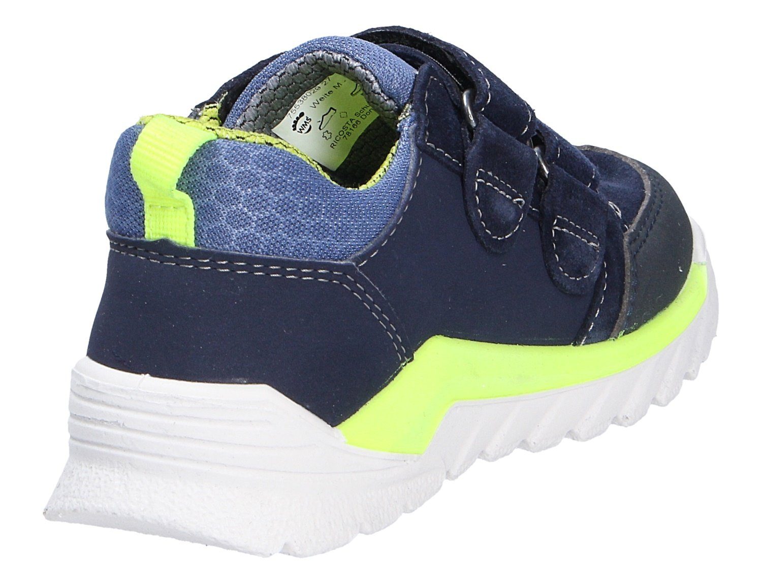 Ricosta Weicher blau Gehcomfort Schnürschuh