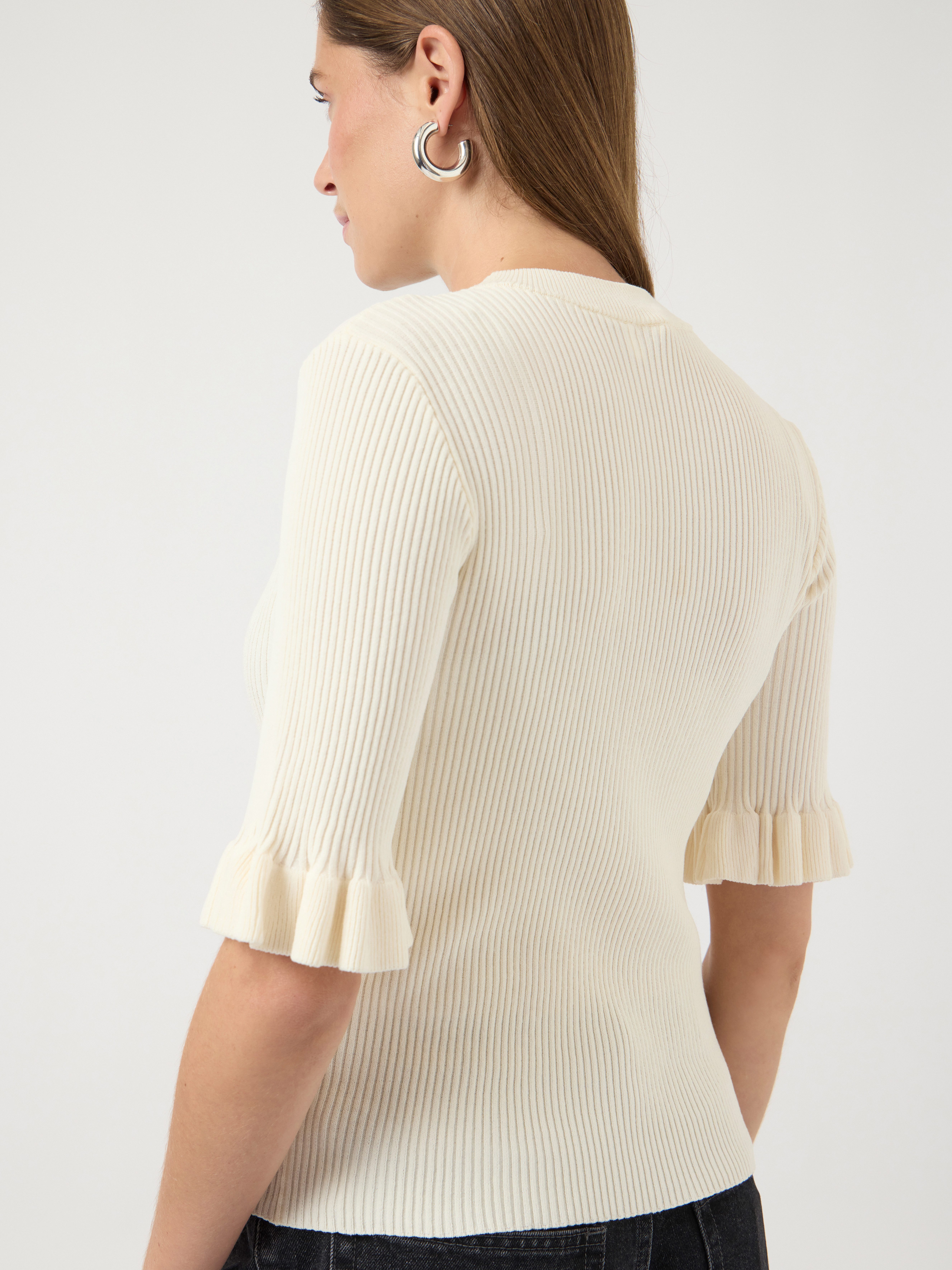 Y.A.S Rundhalspullover YASMIKLA SS KNIT TOP S. NOOS günstig online kaufen