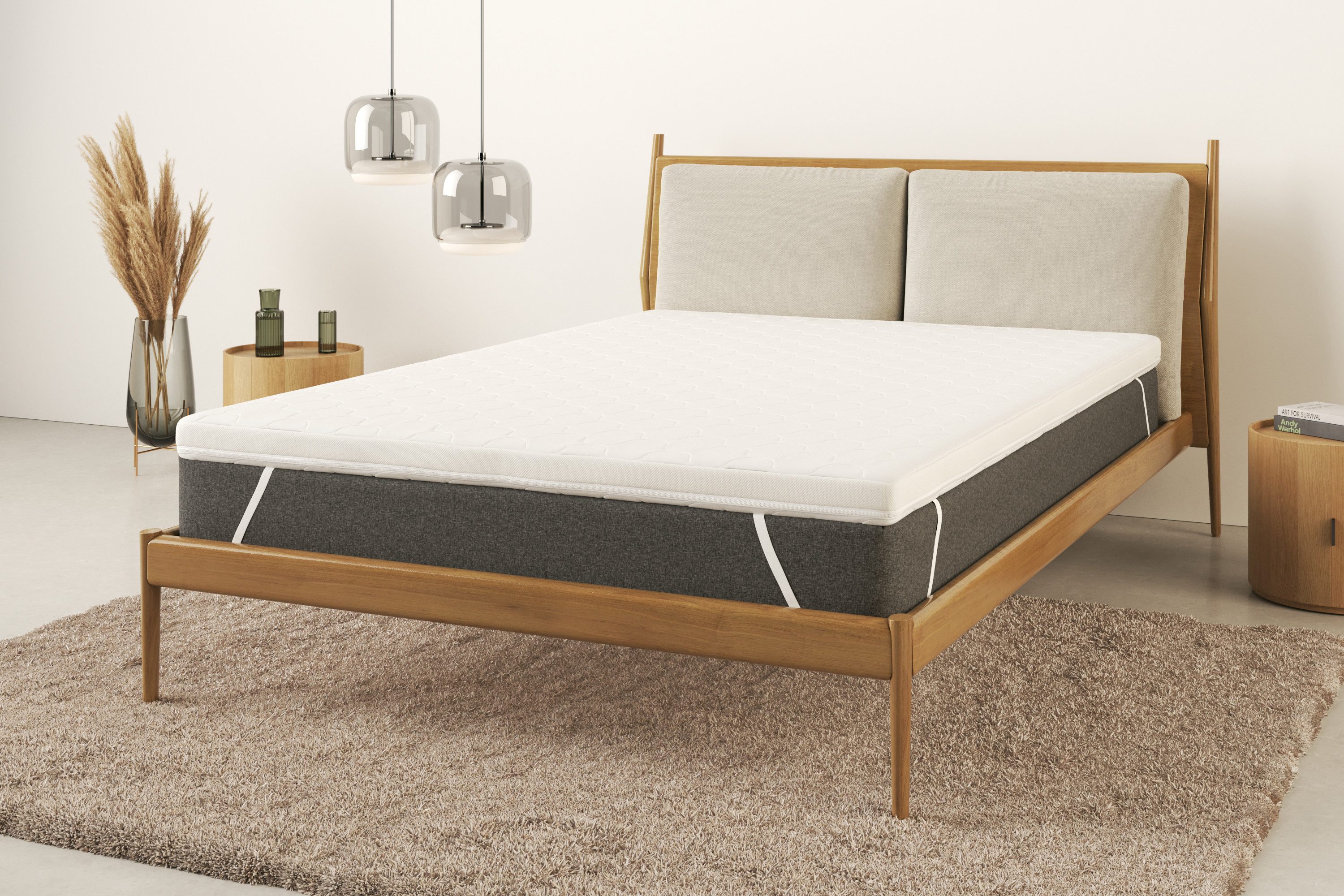 my home, Topper Polly Plus XXL ECO, Topper ideal für Boxspringmatratzen, 8 günstig online kaufen