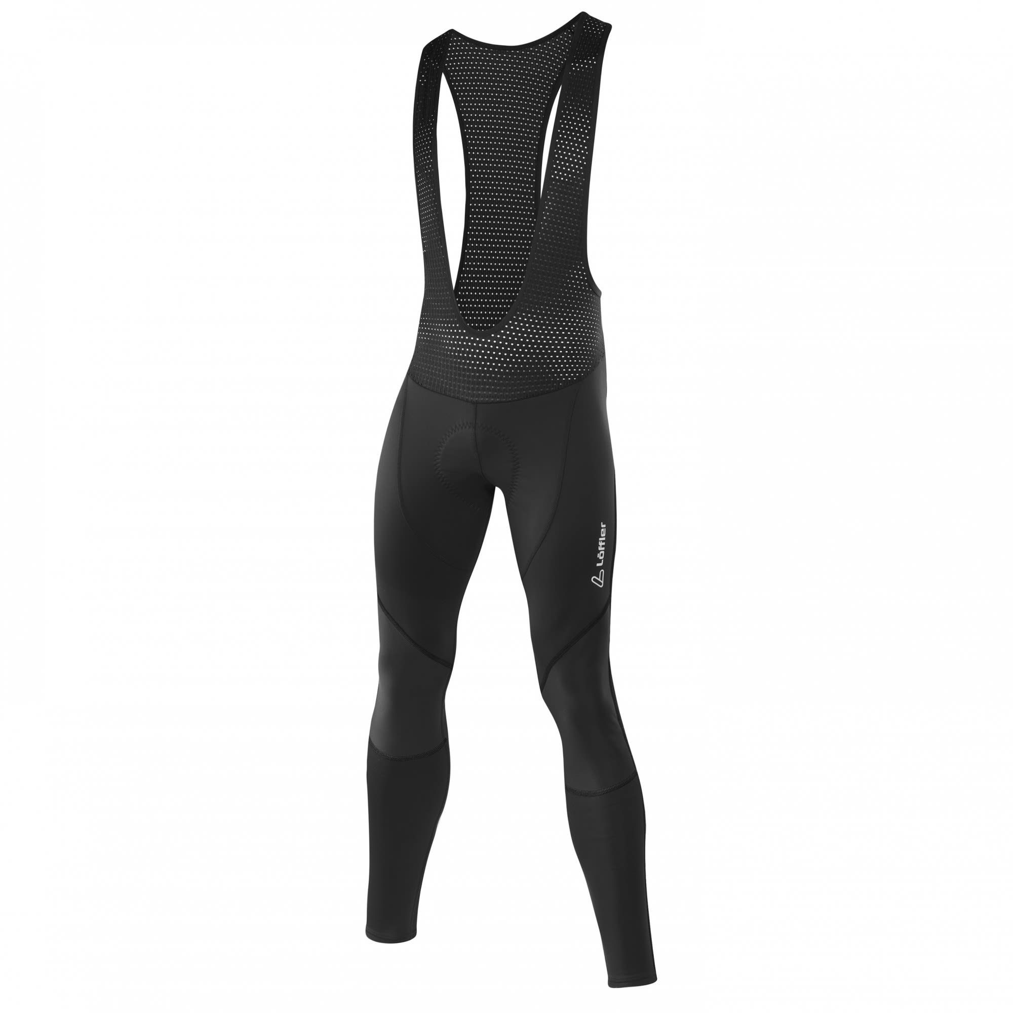 Löffler Hose & Shorts Evo Bib Tights Ws schwarz Herren Elastic Bike M Löffler