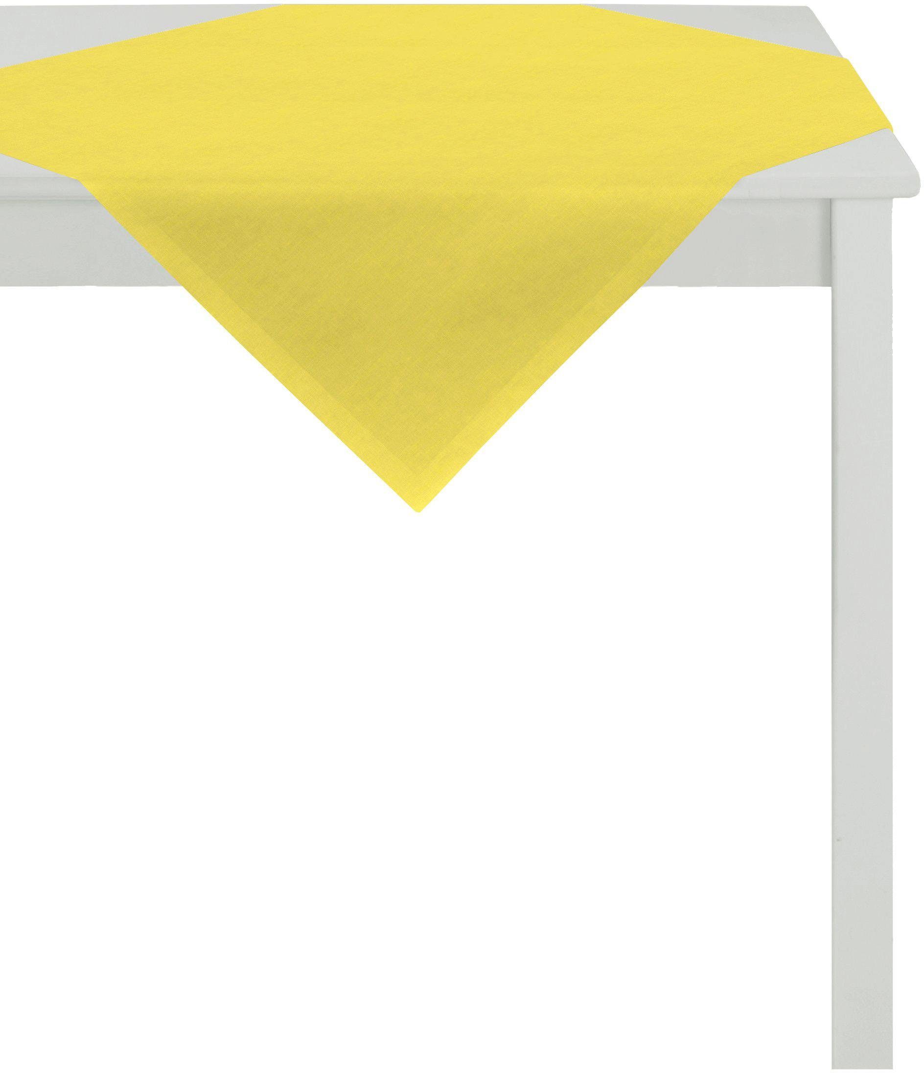 APELT Mitteldecke ALASKA, LOFT STYLE, Rips Uni (1-tlg)