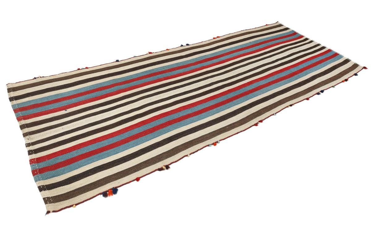 Orientteppich Kelim Fars Antik Handgewebter 118x315 Perserteppich, 4 Höhe: Trading, mm Nain Orientteppich rechteckig, 