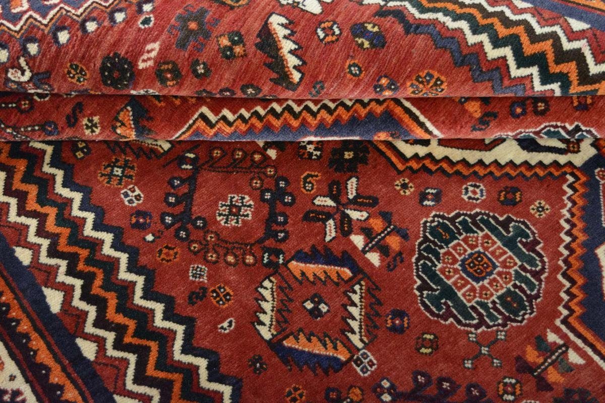 Orientteppich Shiraz 159x266 Handgeknüpfter Orientteppich mm / rechteckig, Trading, Perserteppich, 10 Höhe: Nain