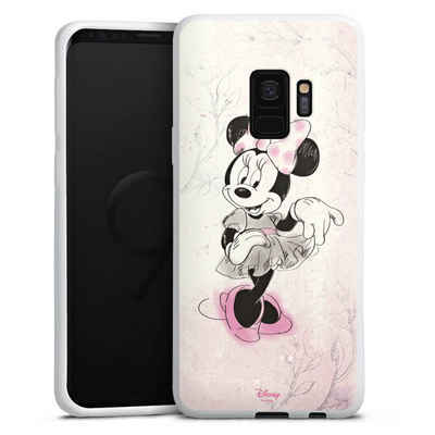 DeinDesign Handyhülle »Minnie Watercolor« Samsung Galaxy S9, Hülle Minnie Mouse Disney Vintage