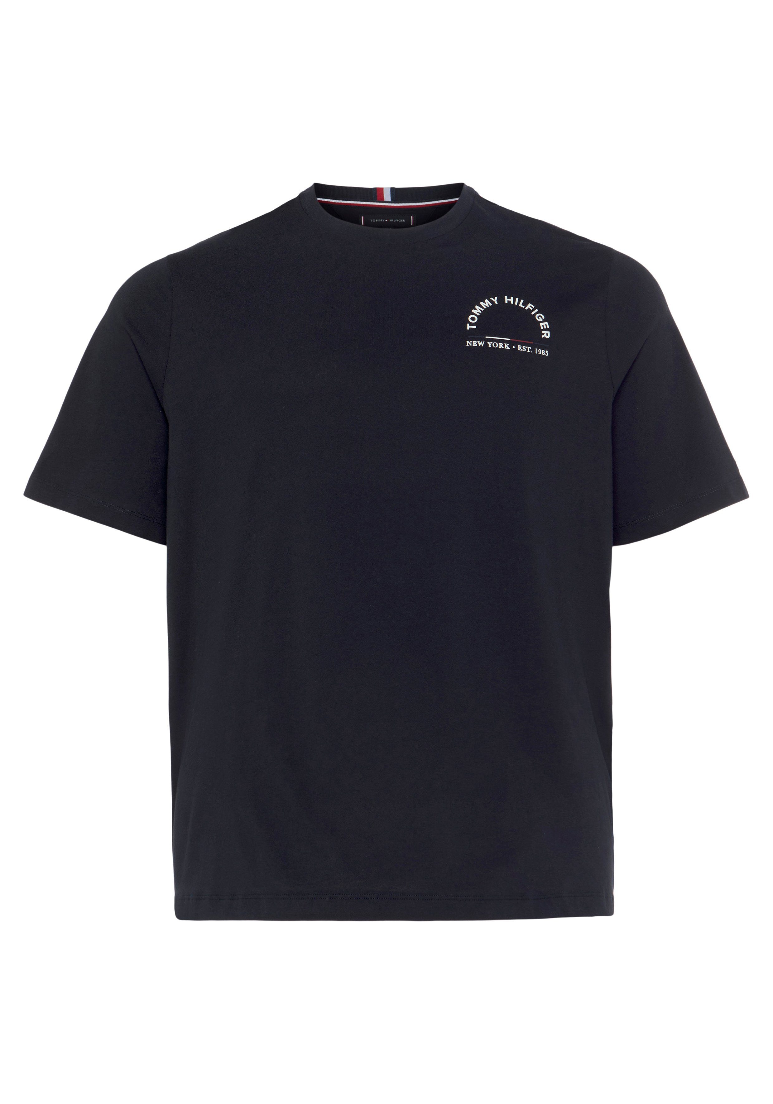 Tommy Hilfiger Big & Tall T-Shirt BT-SHADOW HILFIGER REG TEE-B Desert Sky | T-Shirts