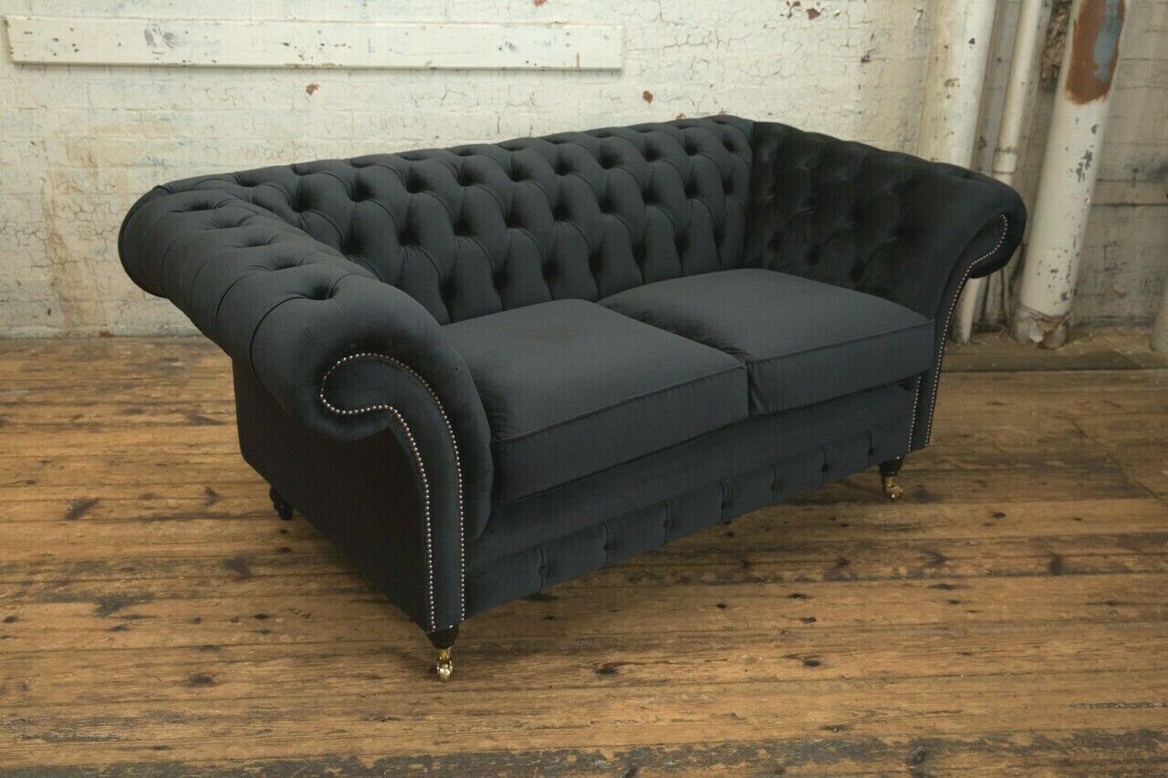 JVmoebel Chesterfield-Sofa, Chesterfield 185 Design cm Sitzer Couch Sofa 2