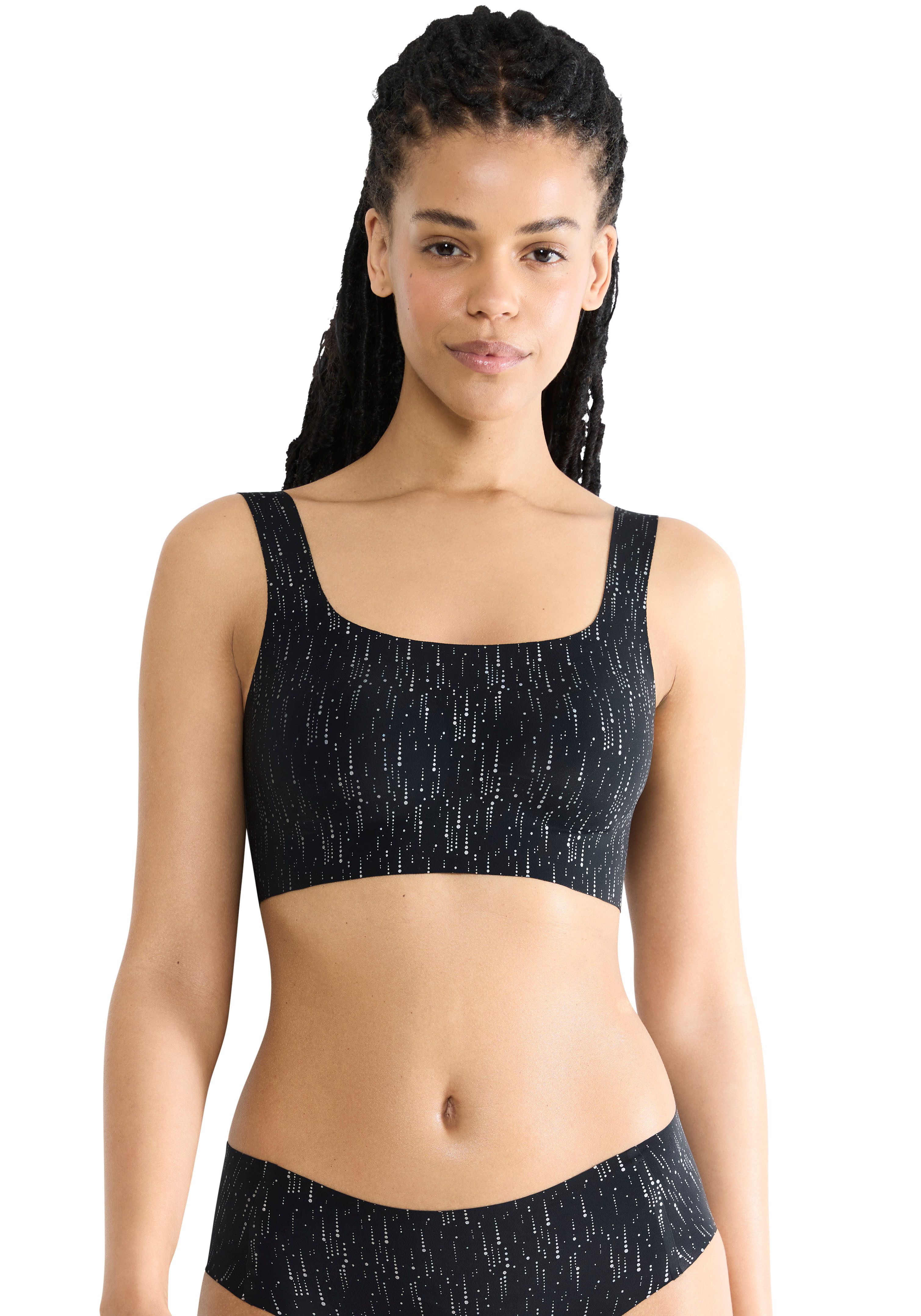 sloggi Bustier ZERO Feel 2.0 nahtlos, herausnembare Pads, Microfaser