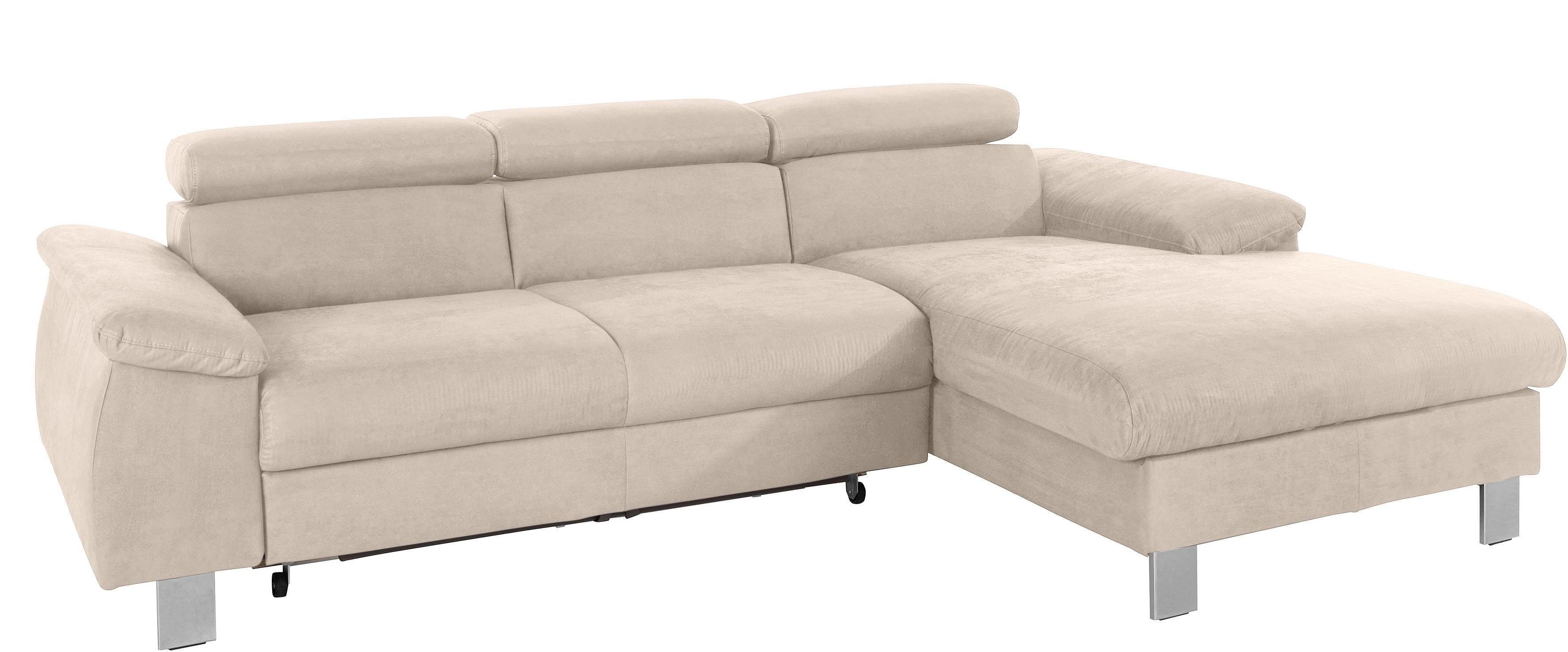 COTTA Polstergarnitur Komaris L-Form, (Set), Set bestehend aus: Ecksofa mit günstig online kaufen