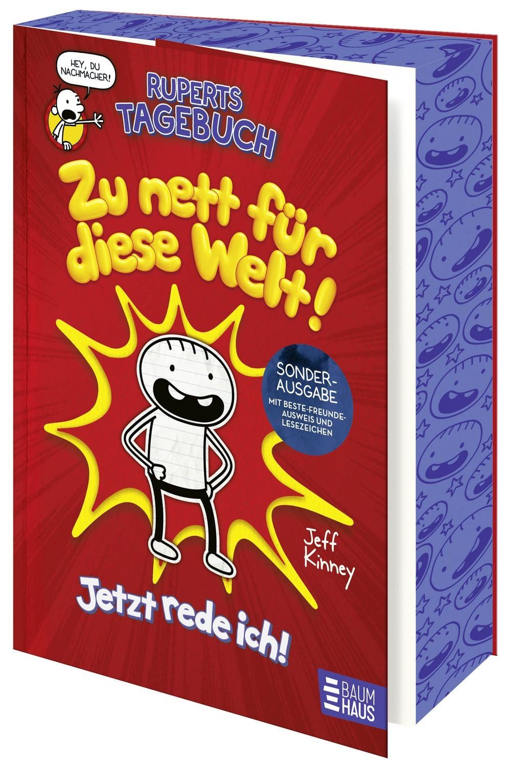 Ruperts Tagebuch - Zu nett für diese Welt! Jetzt rede ich! Limitierte / Jeff Kinney