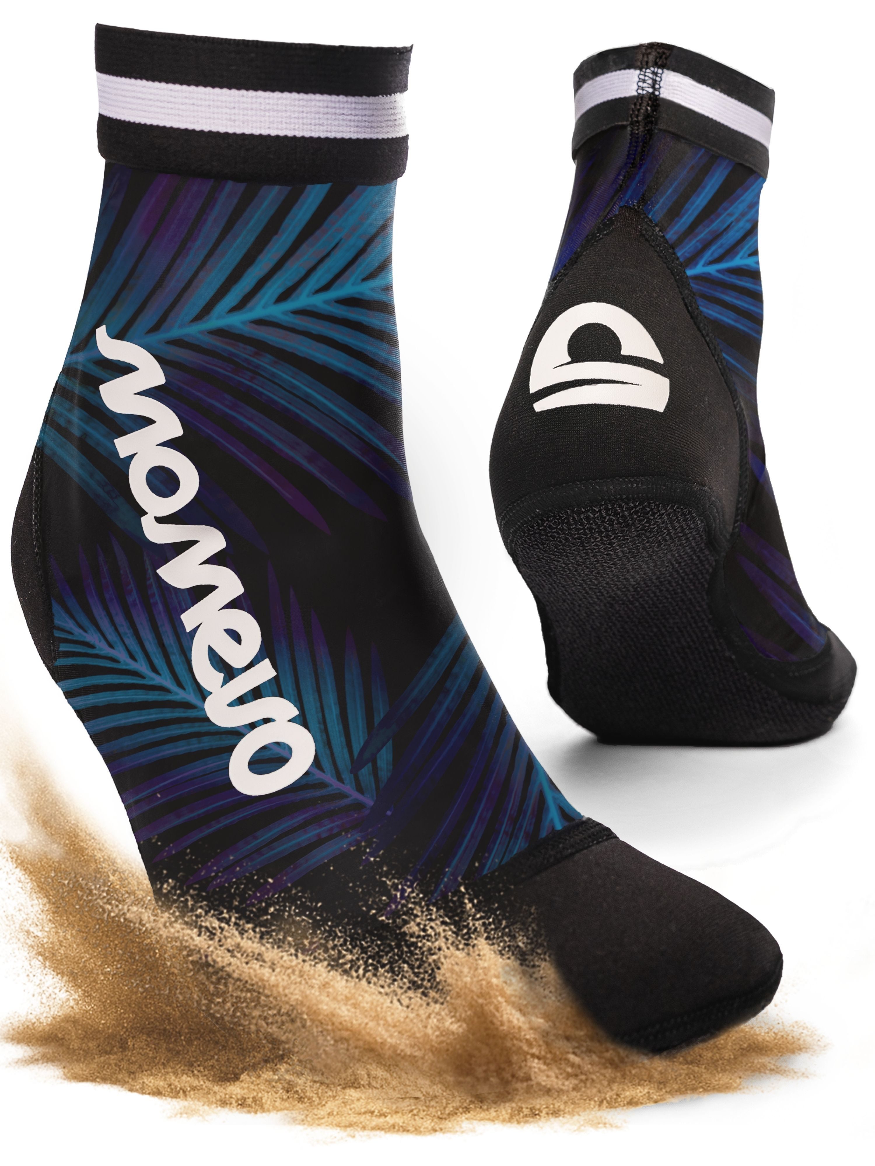 Momevo Neoprensocken Beachvolleyball Socken aus Neopren Schützende Beachsocken Herren Damen weich, leicht, robust