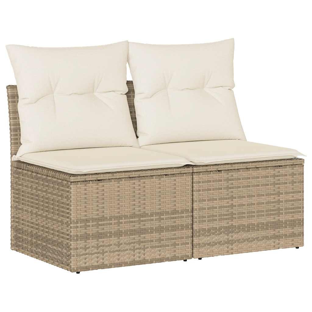 vidaXL Gartenlounge-Set 2-tlg. Garten-Sofagarnitur mit Kissen günstig online kaufen