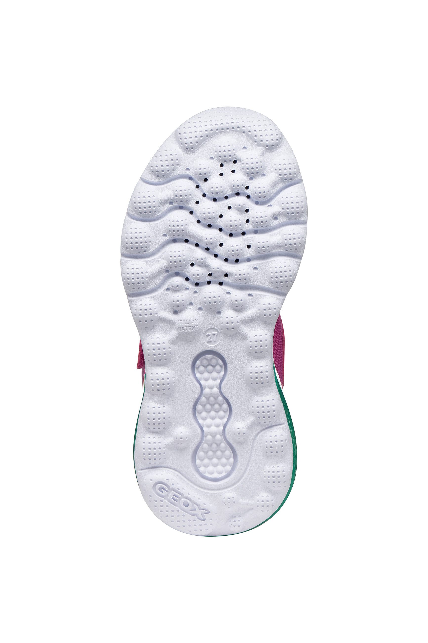 Geox Blinkschuh J ACTIVART ILLUMINUS Sneaker Halbschuh, Klettschuh, Blinkfunktion, Größenschablone zum Download – Bild 3 von 5