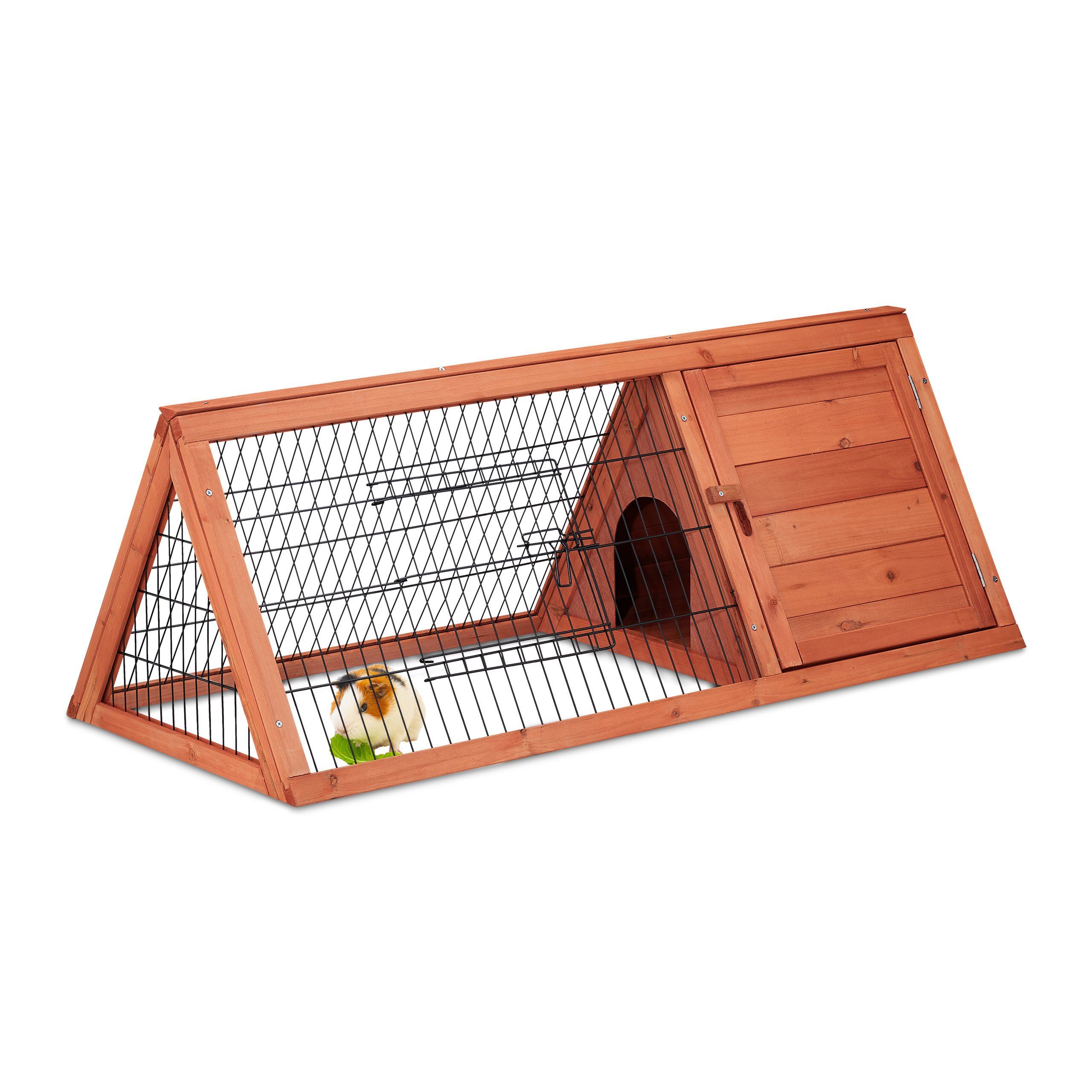 relaxdays Kleintierstall Kleiner Hasenstall