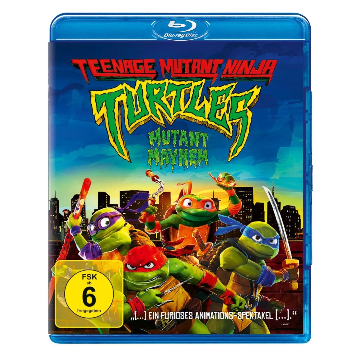 Blu-ray Teenage Mutant Ninja Turtles: Mutant Mayhem