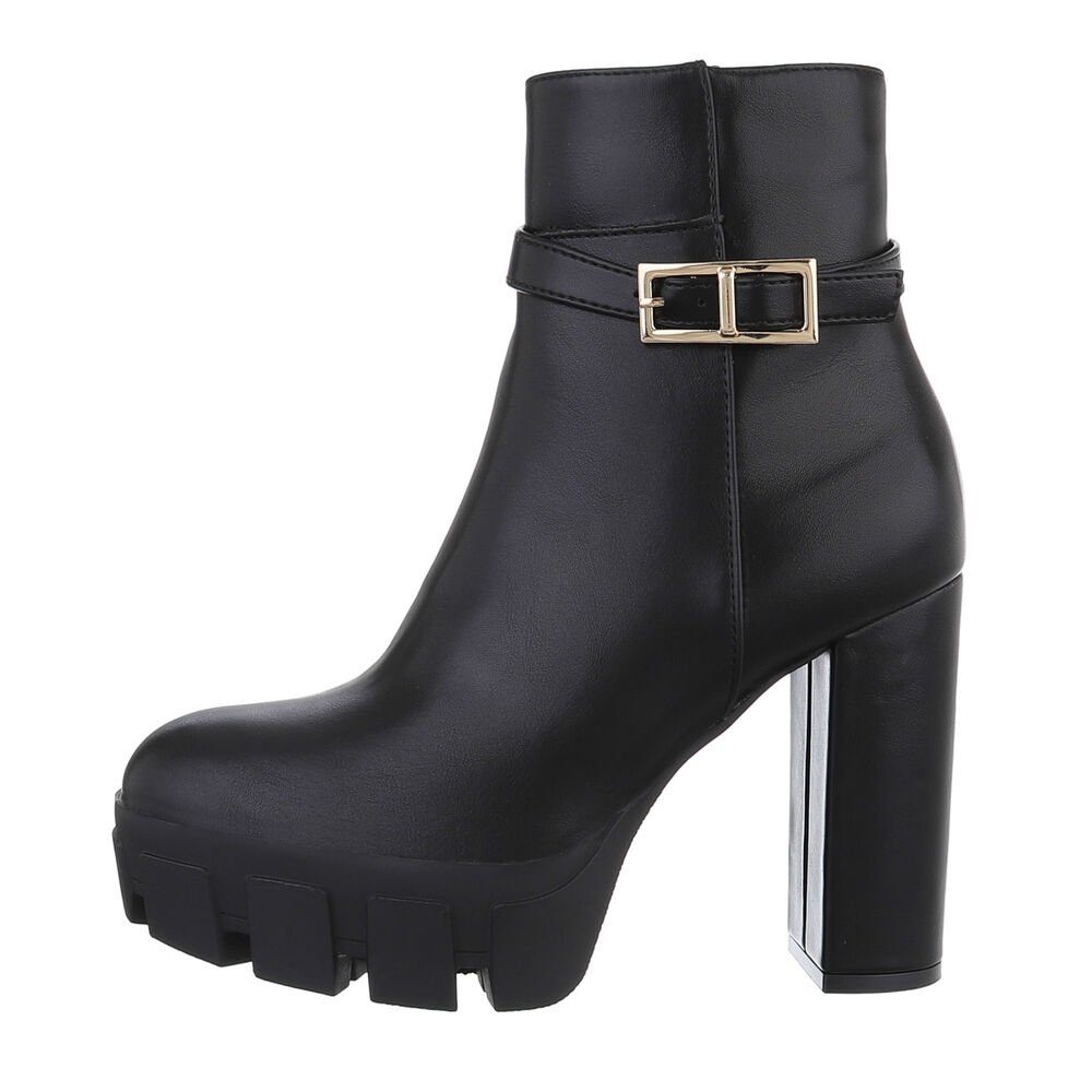 Ital-Design Damen Party & Clubwear Plateaustiefelette günstig online kaufen