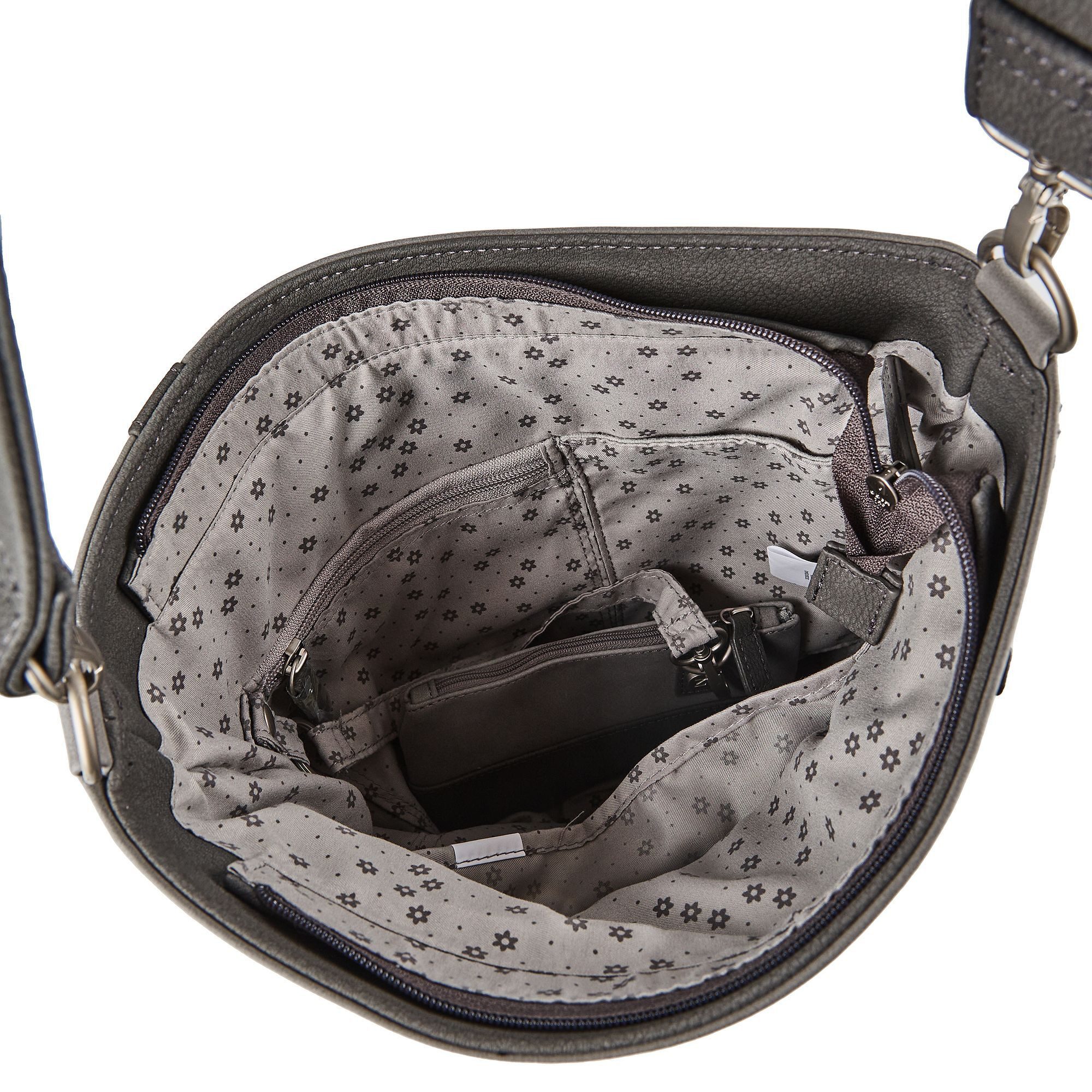 Zwei Schultertasche Jana, Polyurethan