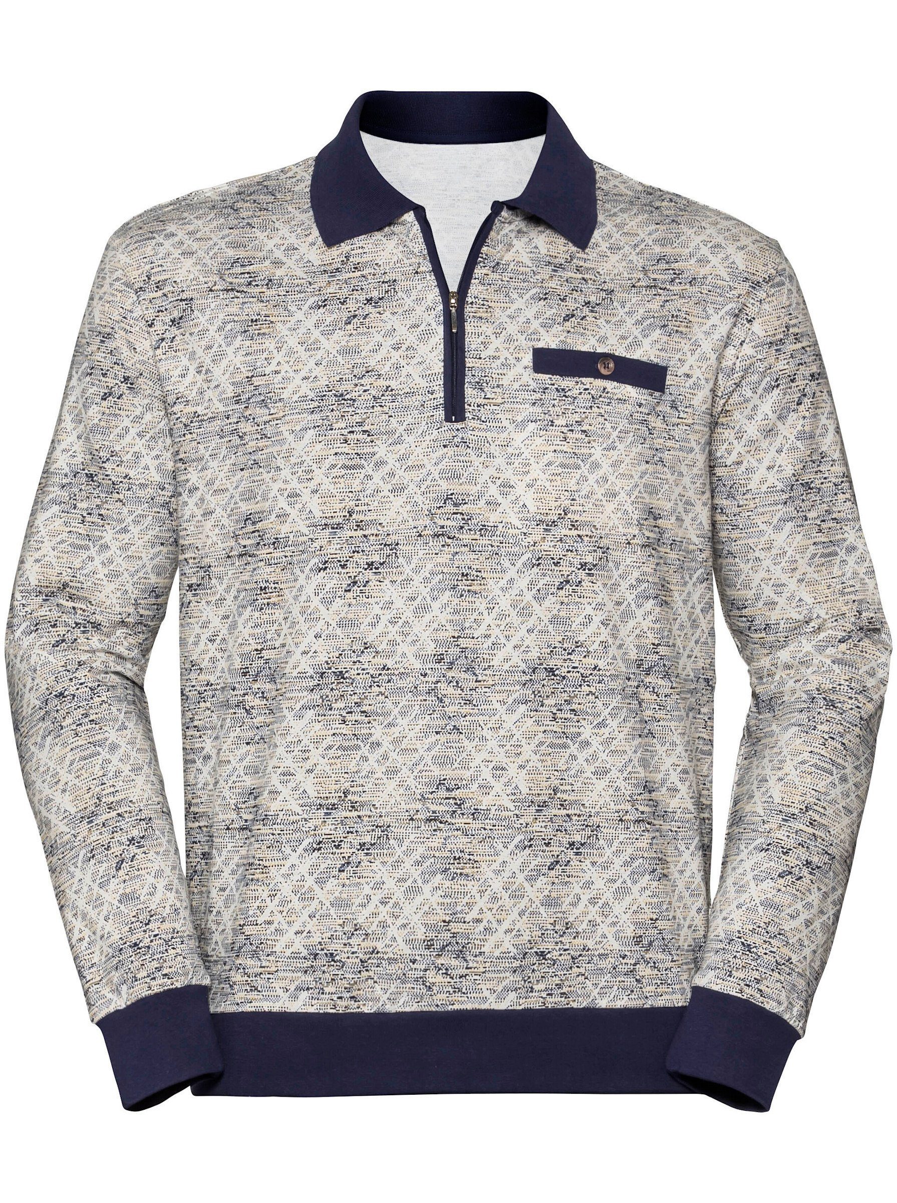 Witt T-Shirt Langarm-Poloshirt