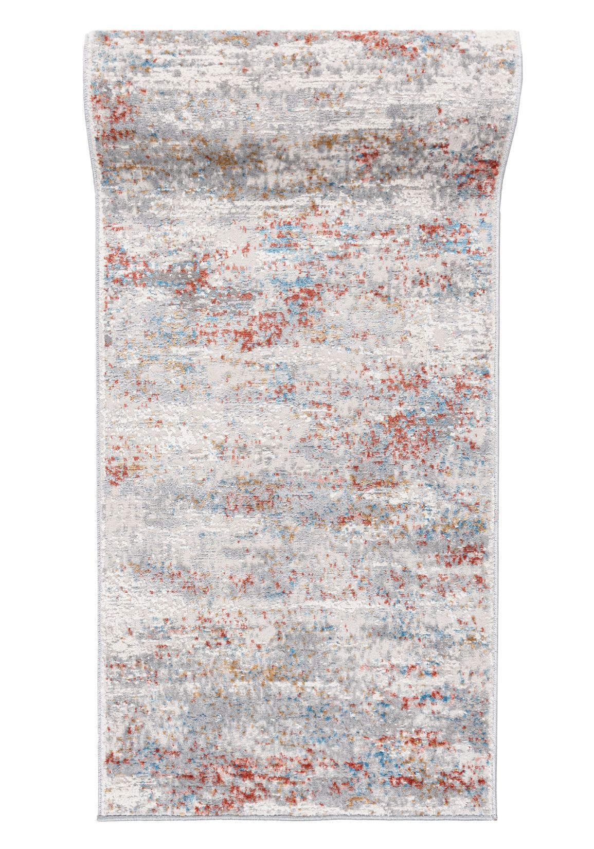 Mazovia Läufer Modern Abstrakt Beige Anthrazit Flur, Schlafzimmer, Diele, Fußbodenheizung