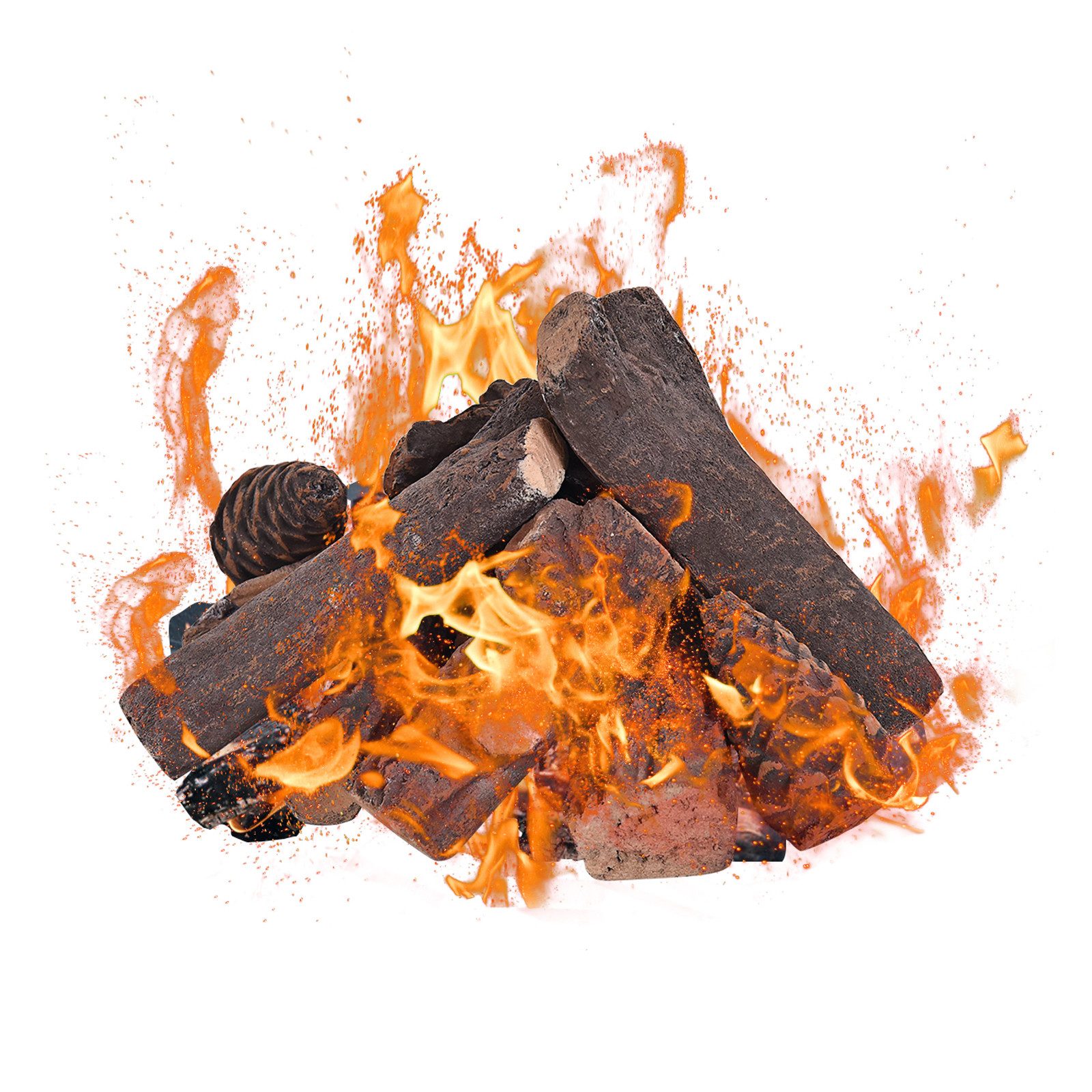 Kunstpflanze, KOMFOTTEU, Keramikholz Dekoholz aus Keramikfaser günstig online kaufen