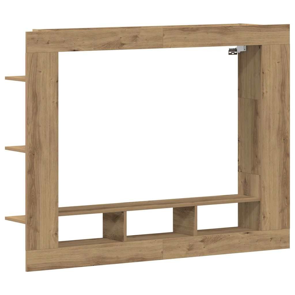 vidaXL TV-Schrank TV-Schränk 152 x 22 x 113 cm Artisan-Eiche Holzwerkstoff (1-St)