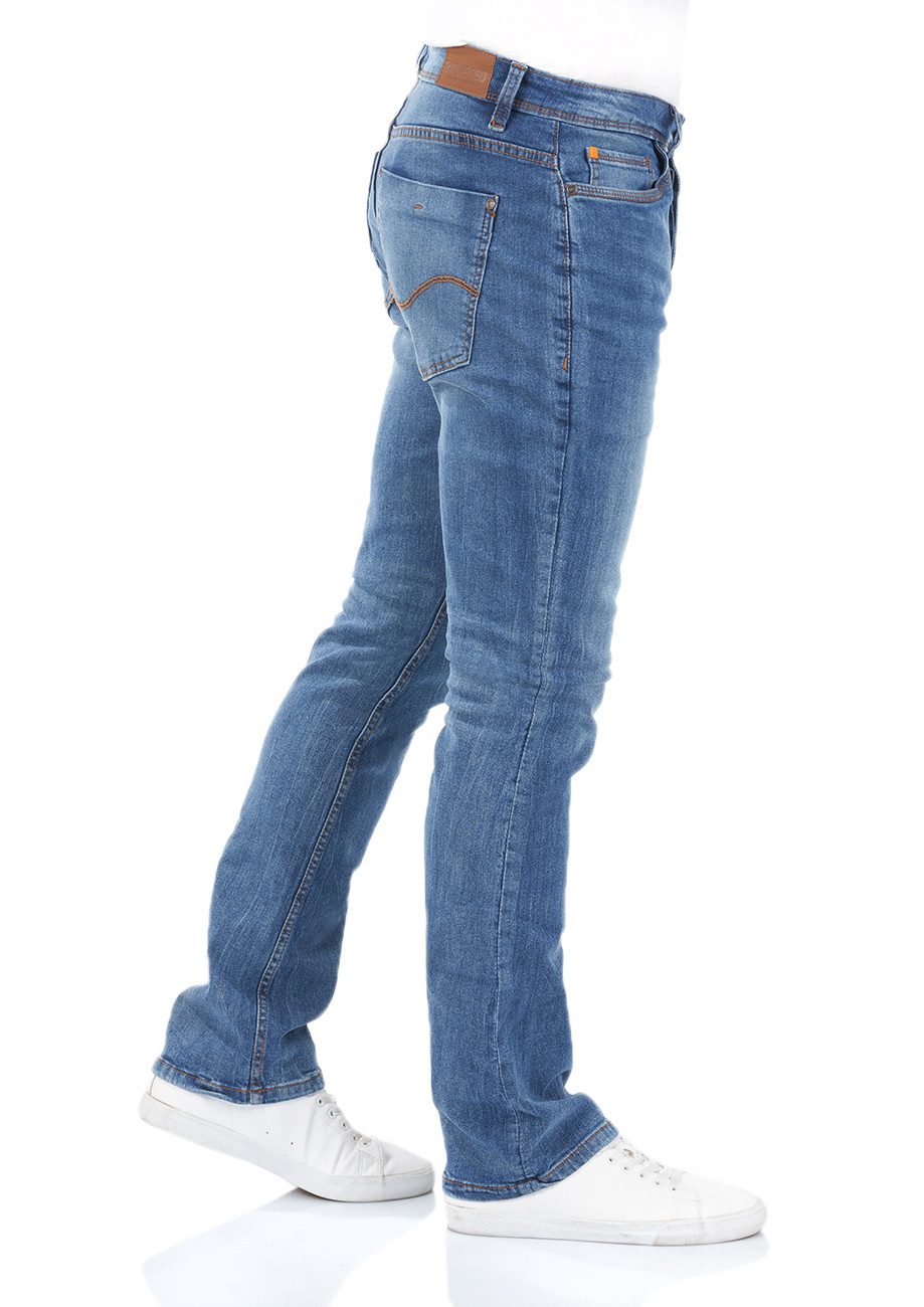 riverso Bootcut-Jeans Herren Jeanshose RIVFalko Boot Cut Fit Denim Hose mit Stretch