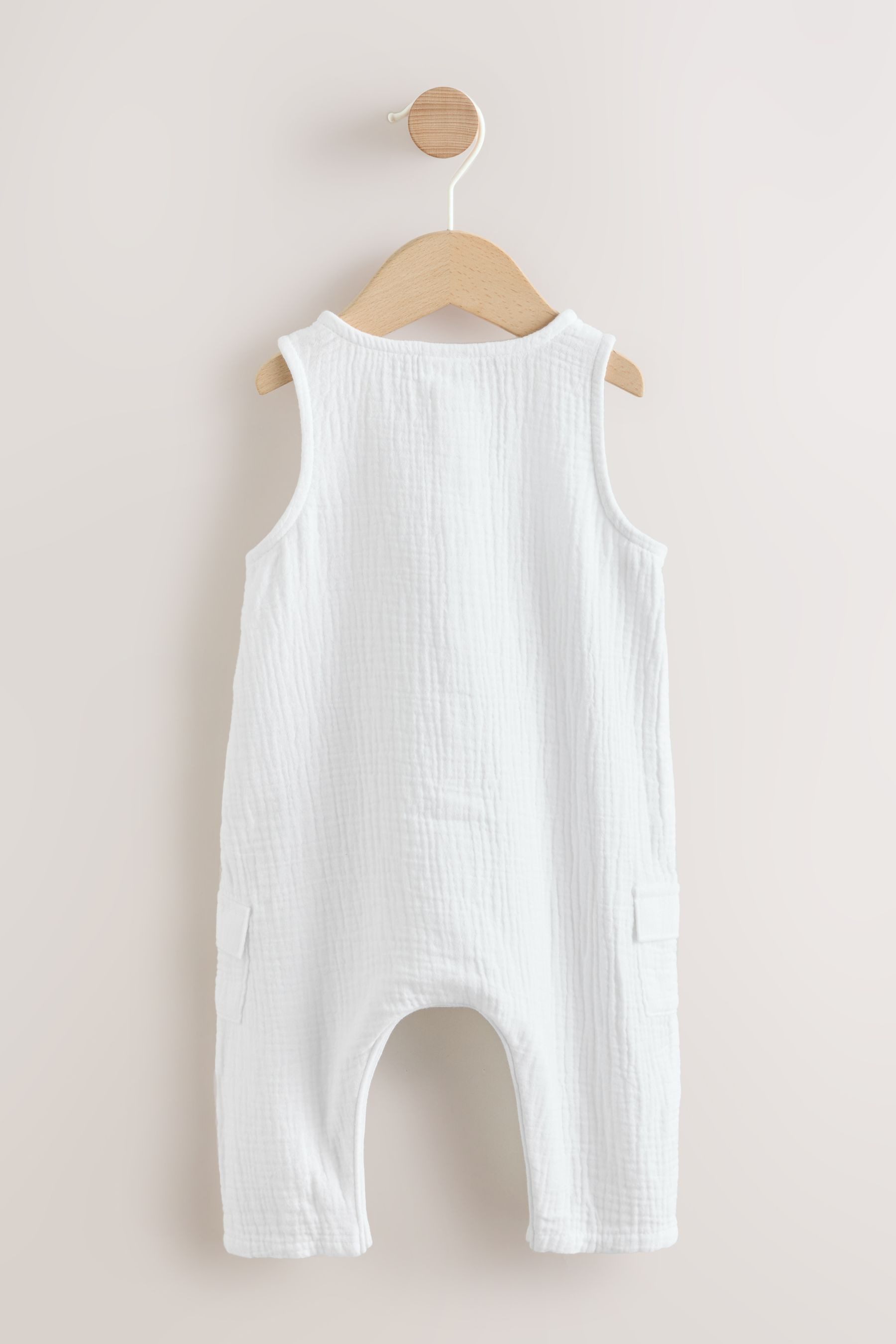 Next Strampler Babyeinteiler aus Webstoff (1-tlg)