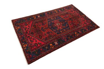 Orientteppich Hamadan 135x220 Handgeknüpfter Orientteppich / Perserteppich, Nain Trading, rechteckig, Höhe: 8 mm