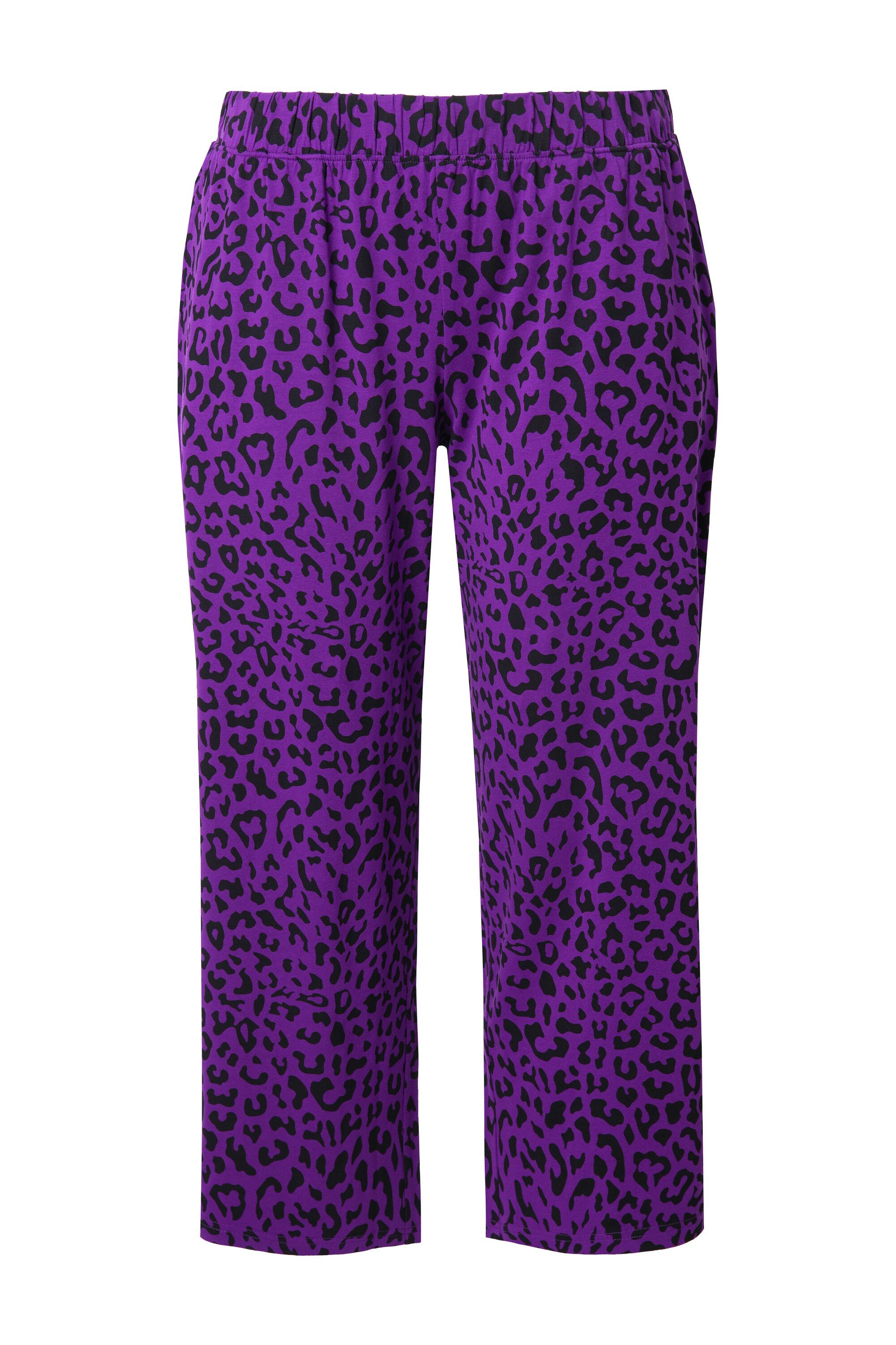 Ulla Popken Schlupfhose 7/8-Jerseyhose weites Bein günstig online kaufen