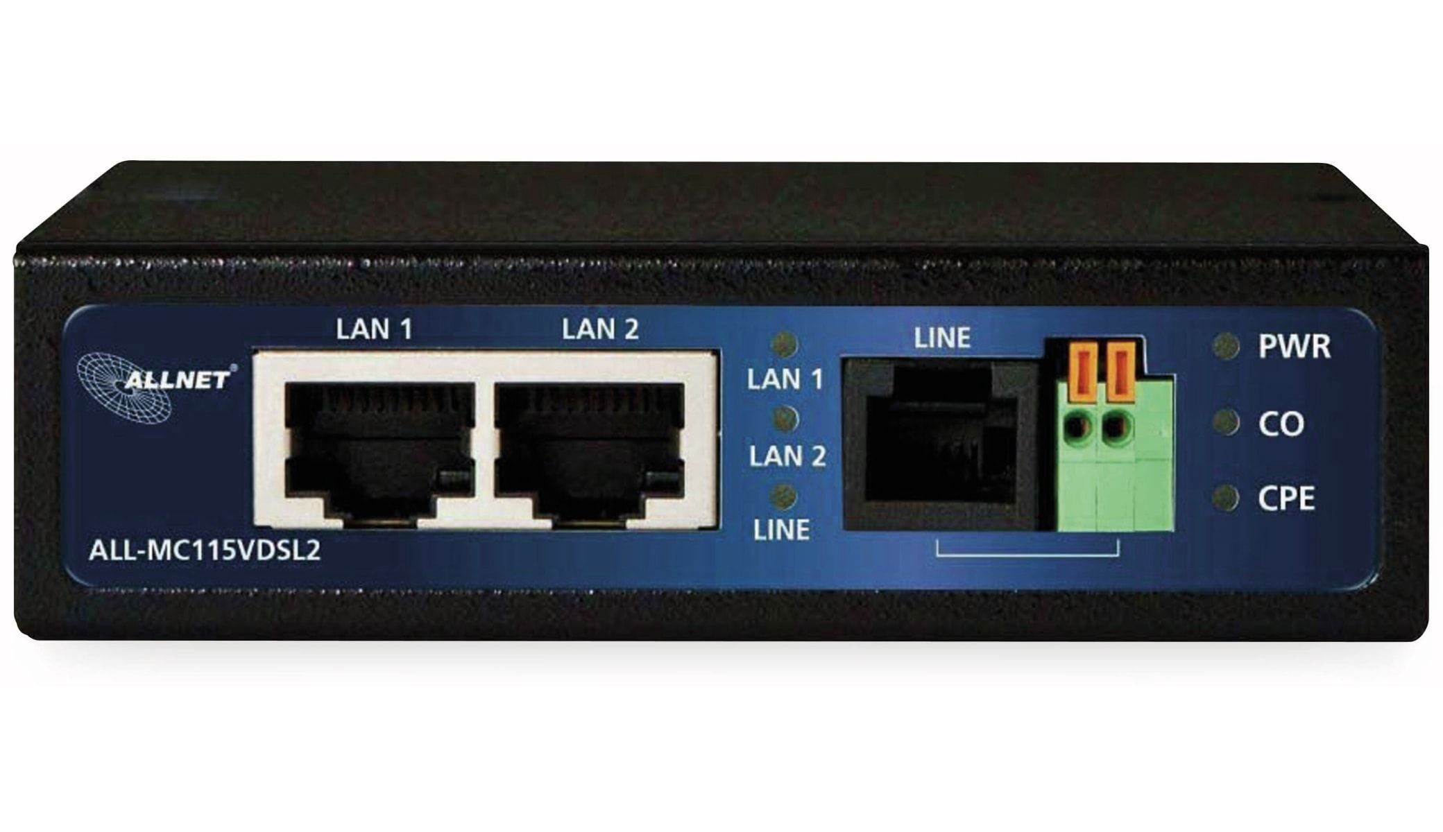 WLAN-Router Allnet ALL-MC115VDSL2, P2P-Modem unmanaged ALLNET