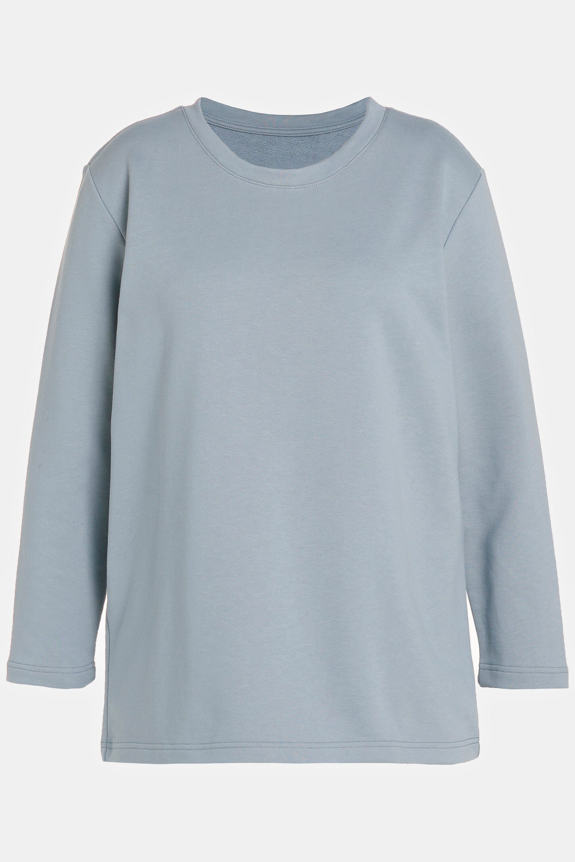 Ulla Popken zertifiziert stein C2C Sweatshirt Oversized Sweatshirt