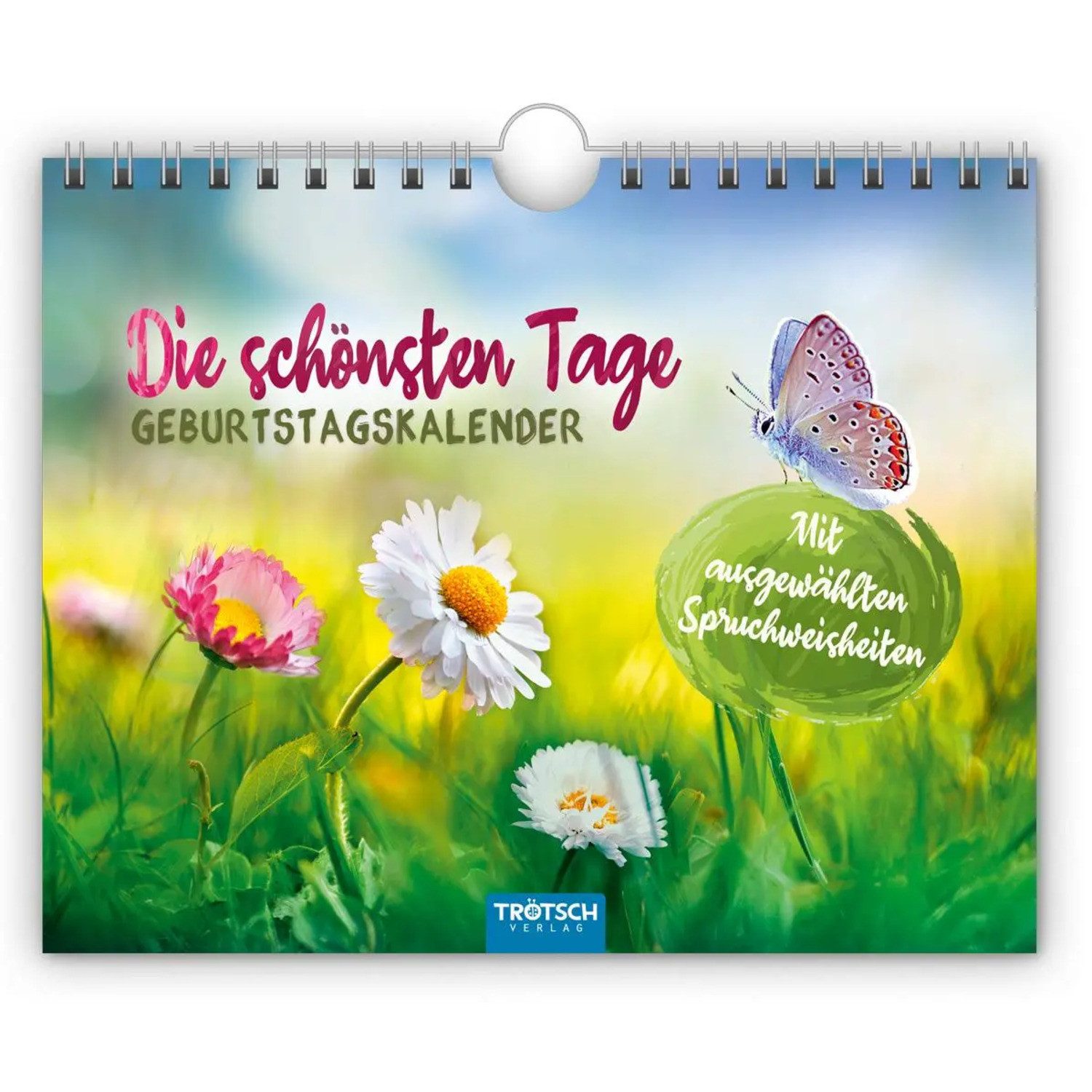 Trötsch Verlag Wandkalender Trötsch Geburtstagskalender Die schönsten Tage Geburtstagskalender...