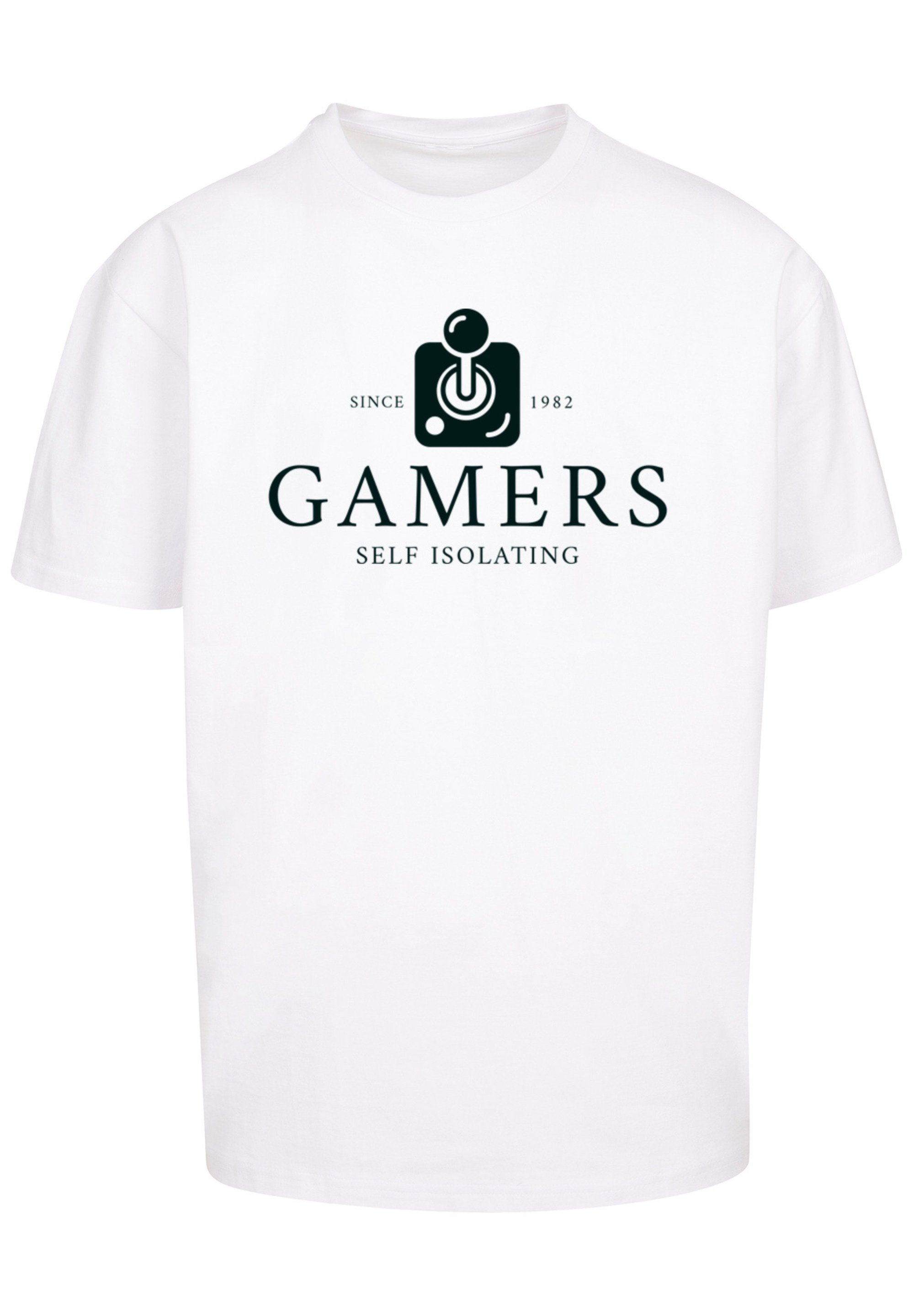 weiß F4NT4STIC Self Gaming Print Gamers Retro Isolating SEVENSQUARED T-Shirt