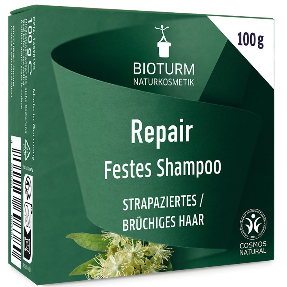 Bioturm Festes Haarshampoo Festes Shampoo, 100 g