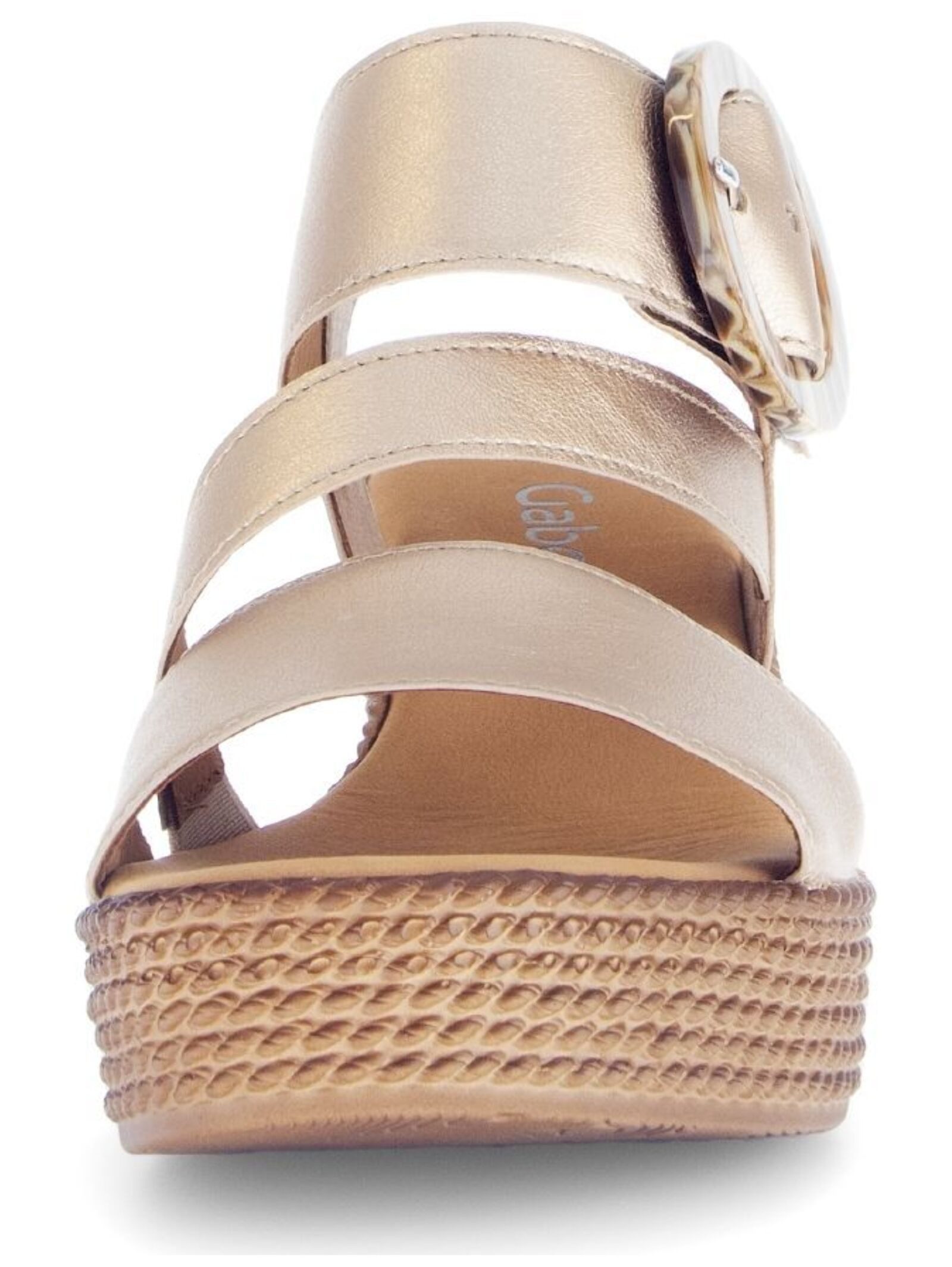 Gabor Gabor Sandalen Leder Keilsandalette